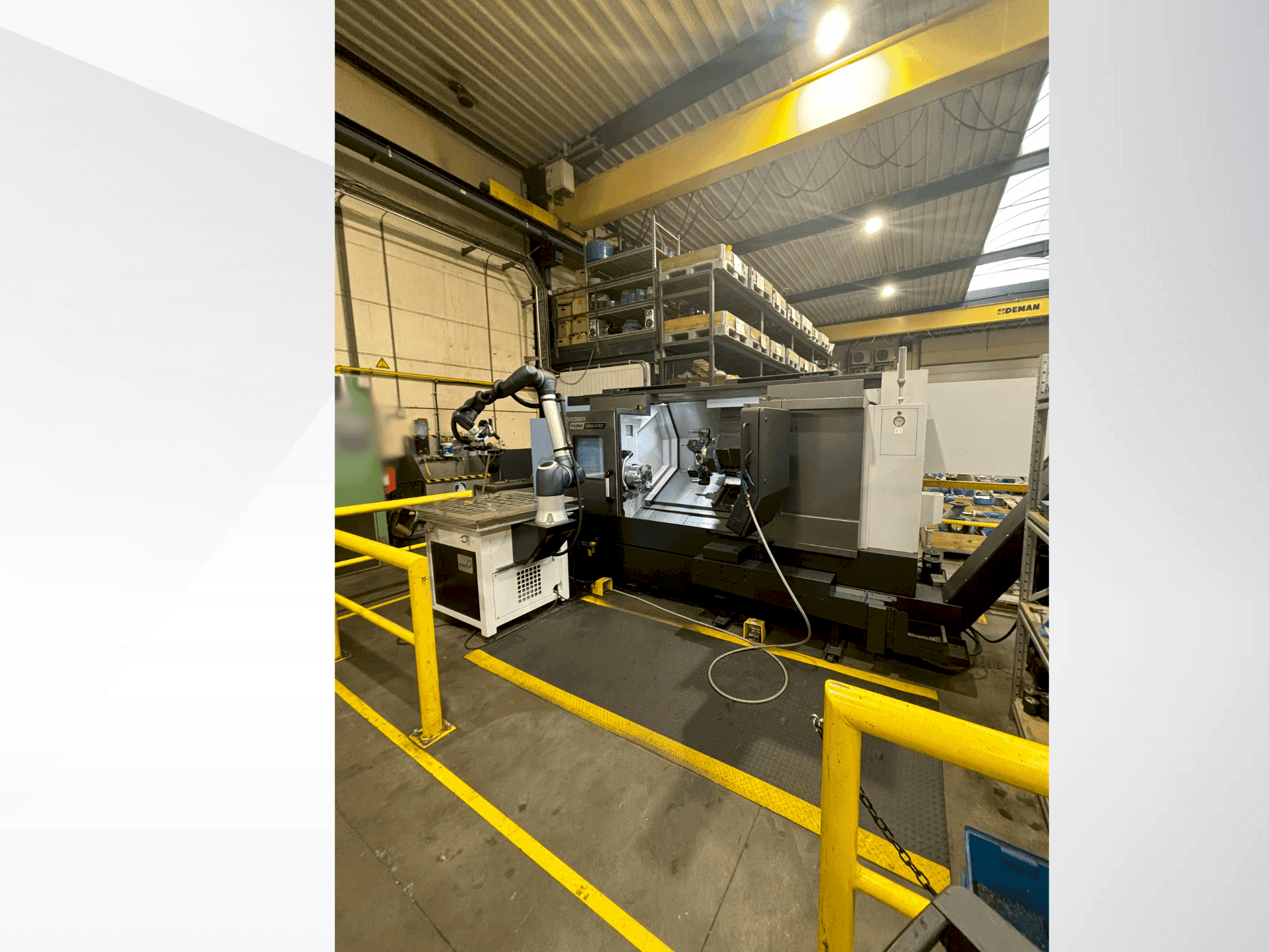 Вид станка DOOSAN PUMA 2600LSYB II  спереди