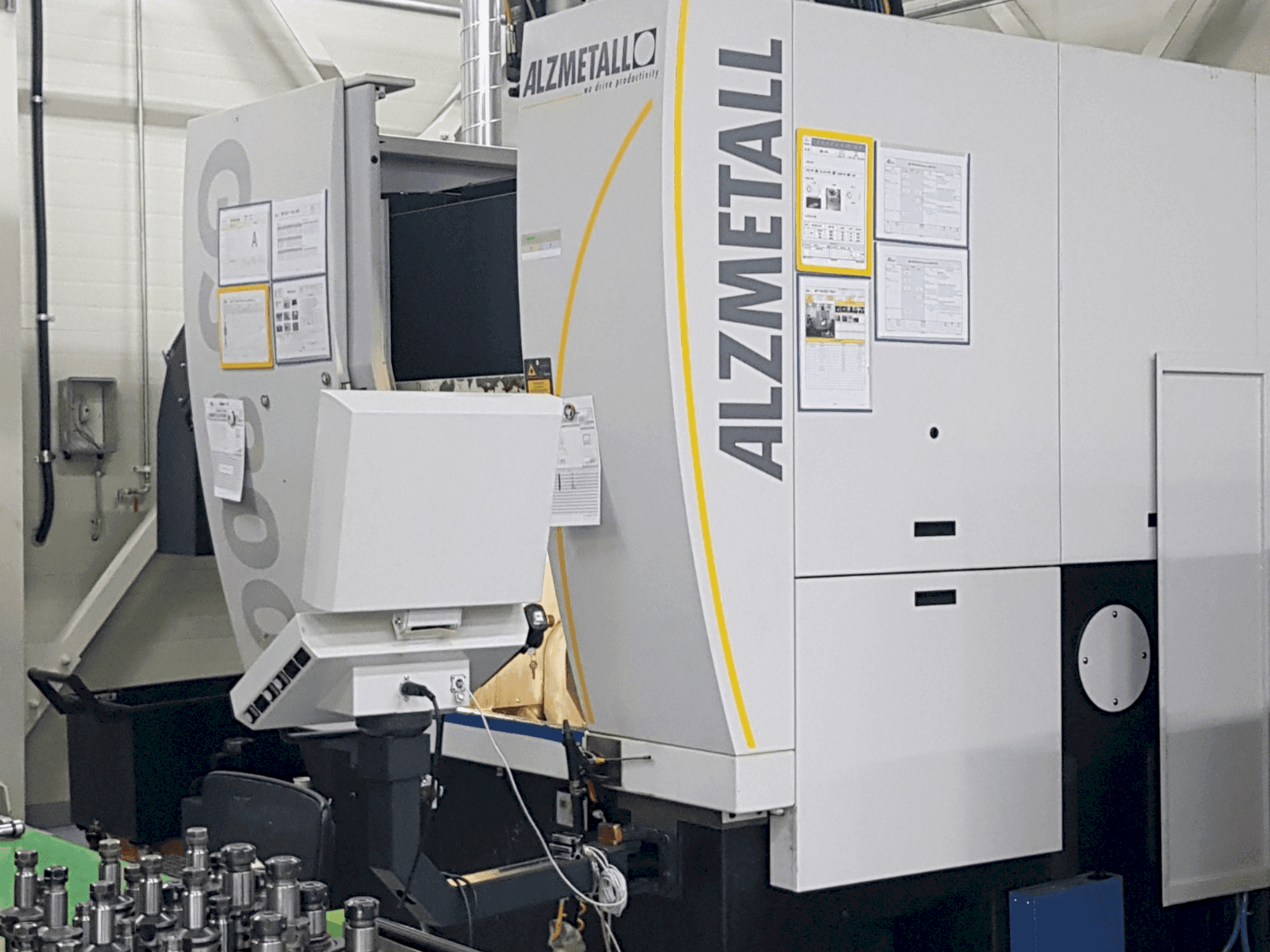 Вид станка Alzmetall GS800/5-T  спереди