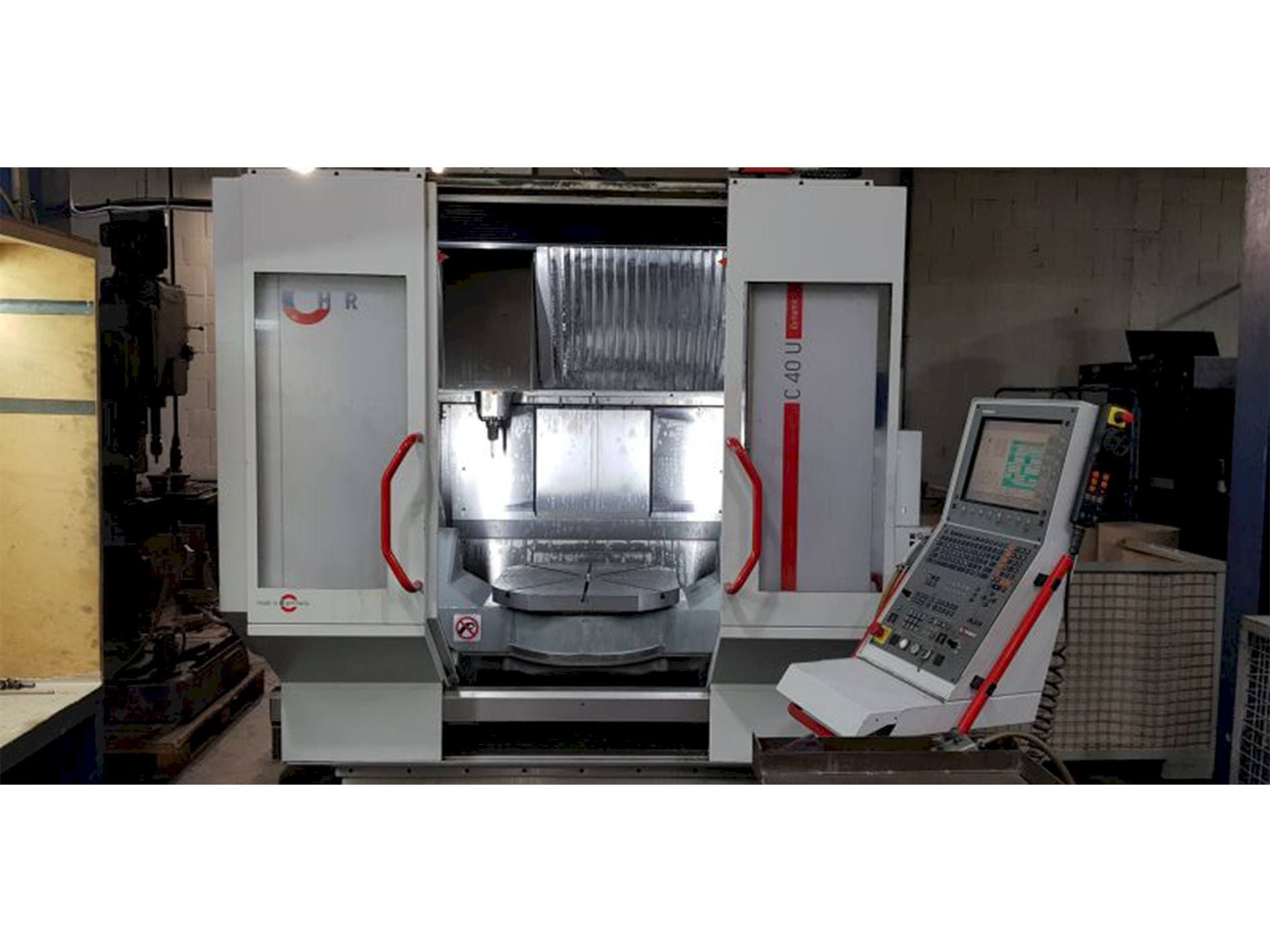 Вид станка HERMLE C40 U MT  спереди