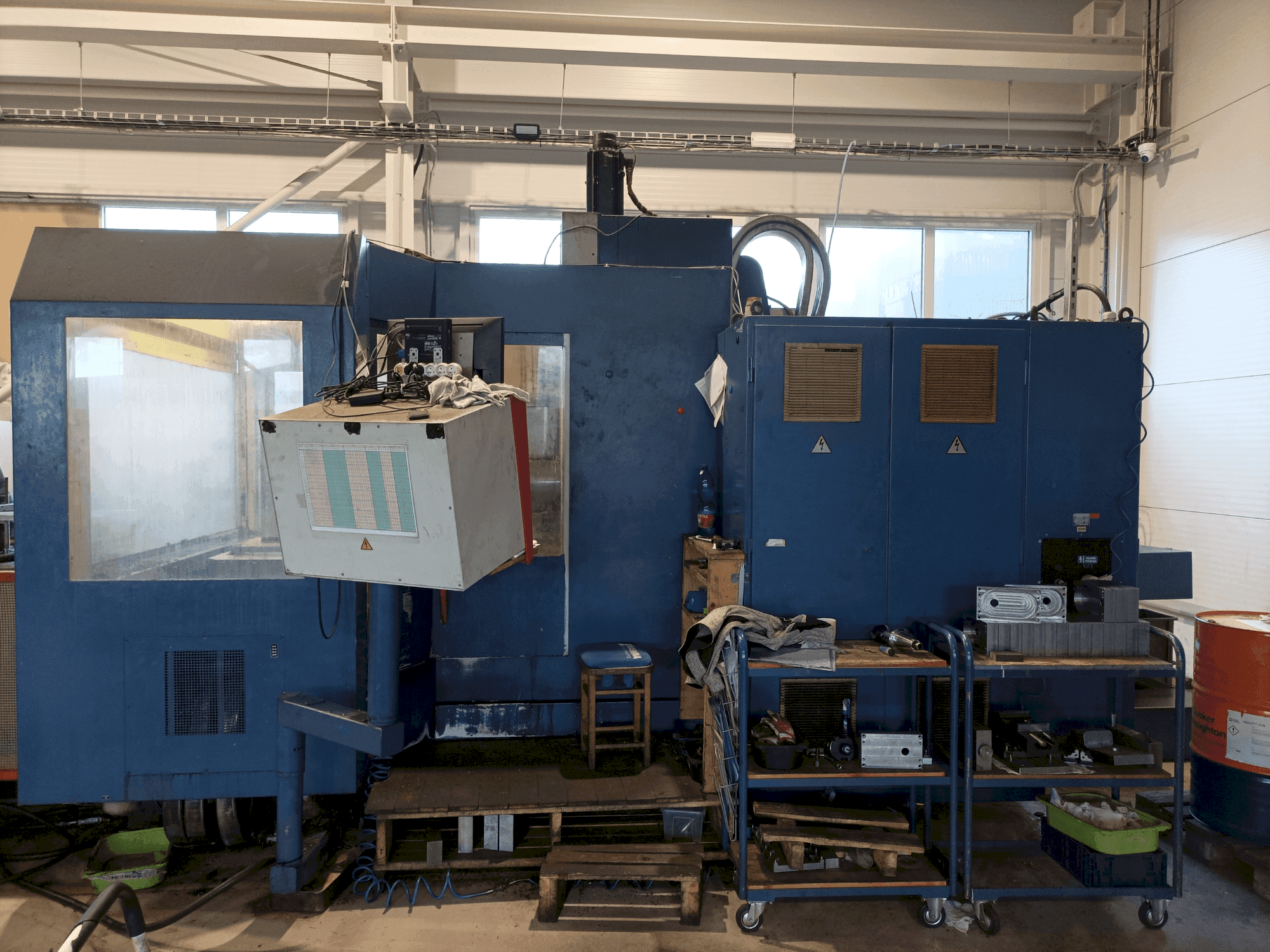 Вид станка ZPS MCFH 63  спереди