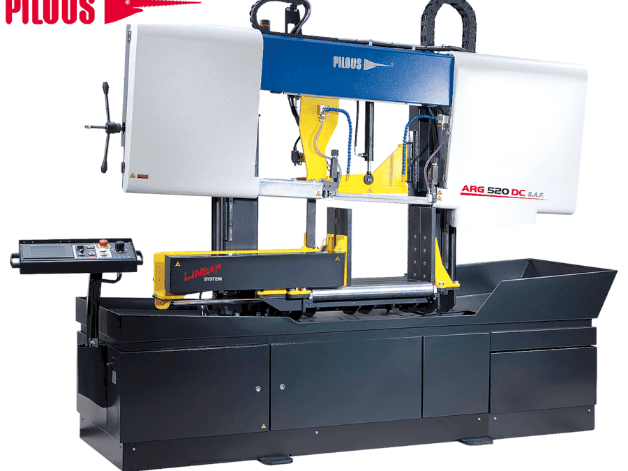 Вид станка Pilous ARG 520 DC  спереди