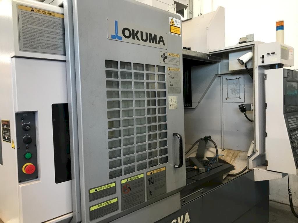 Вид станка Okuma MB 56 VA  спереди