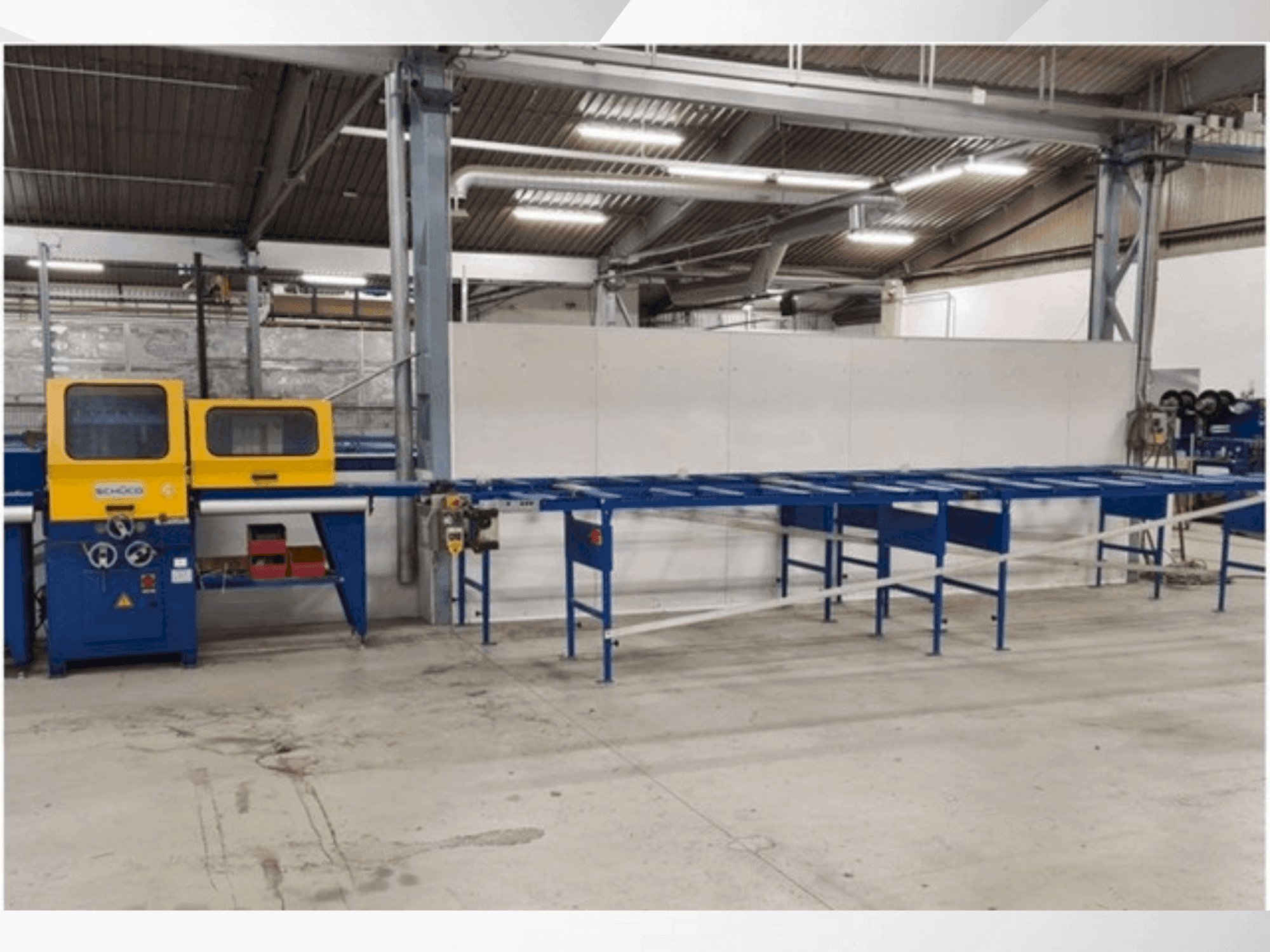 Вид станка SCHÜCO ISOMAT 5  спереди