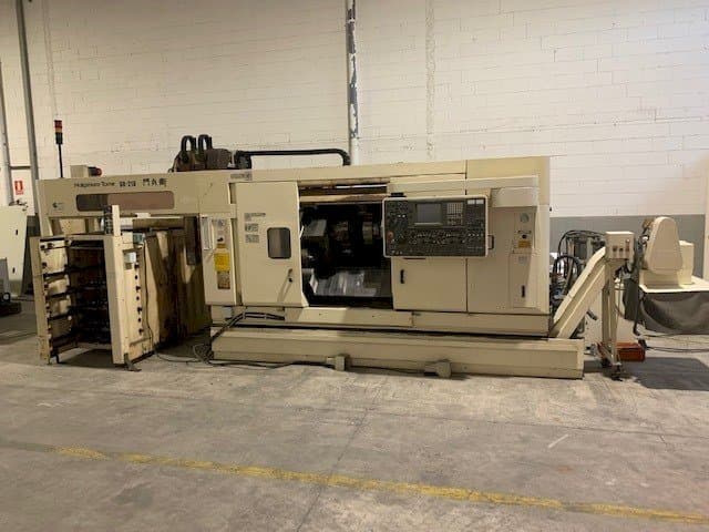 Вид станка NAKAMURA-TOME TW-20  спереди