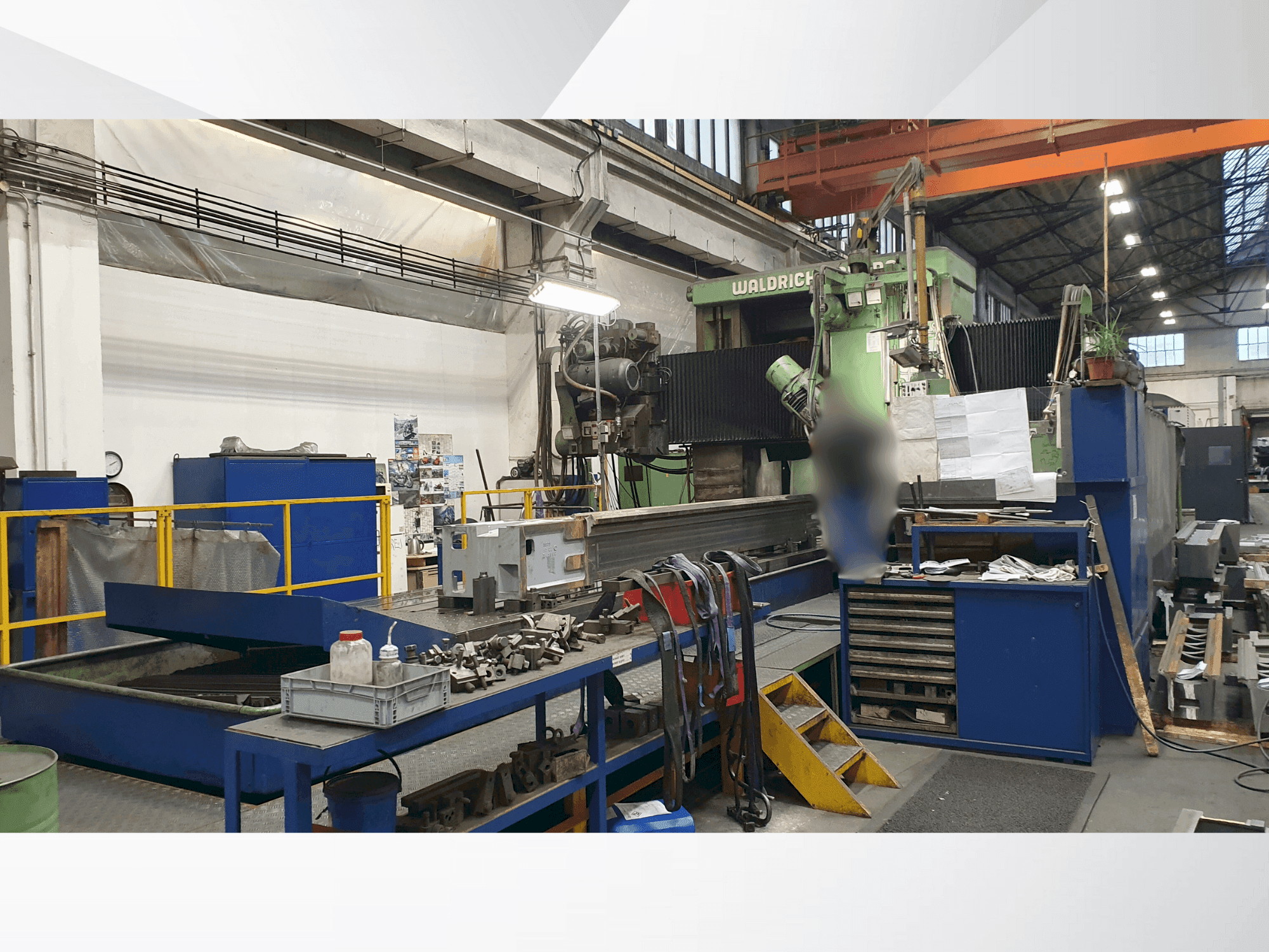 Вид станка WALDRICH COBURG 30-15 S 3030  спереди