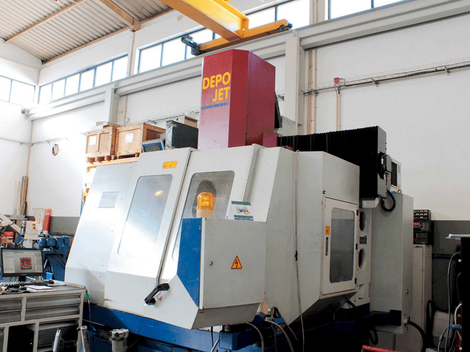 Вид станка DEPO Jet  спереди