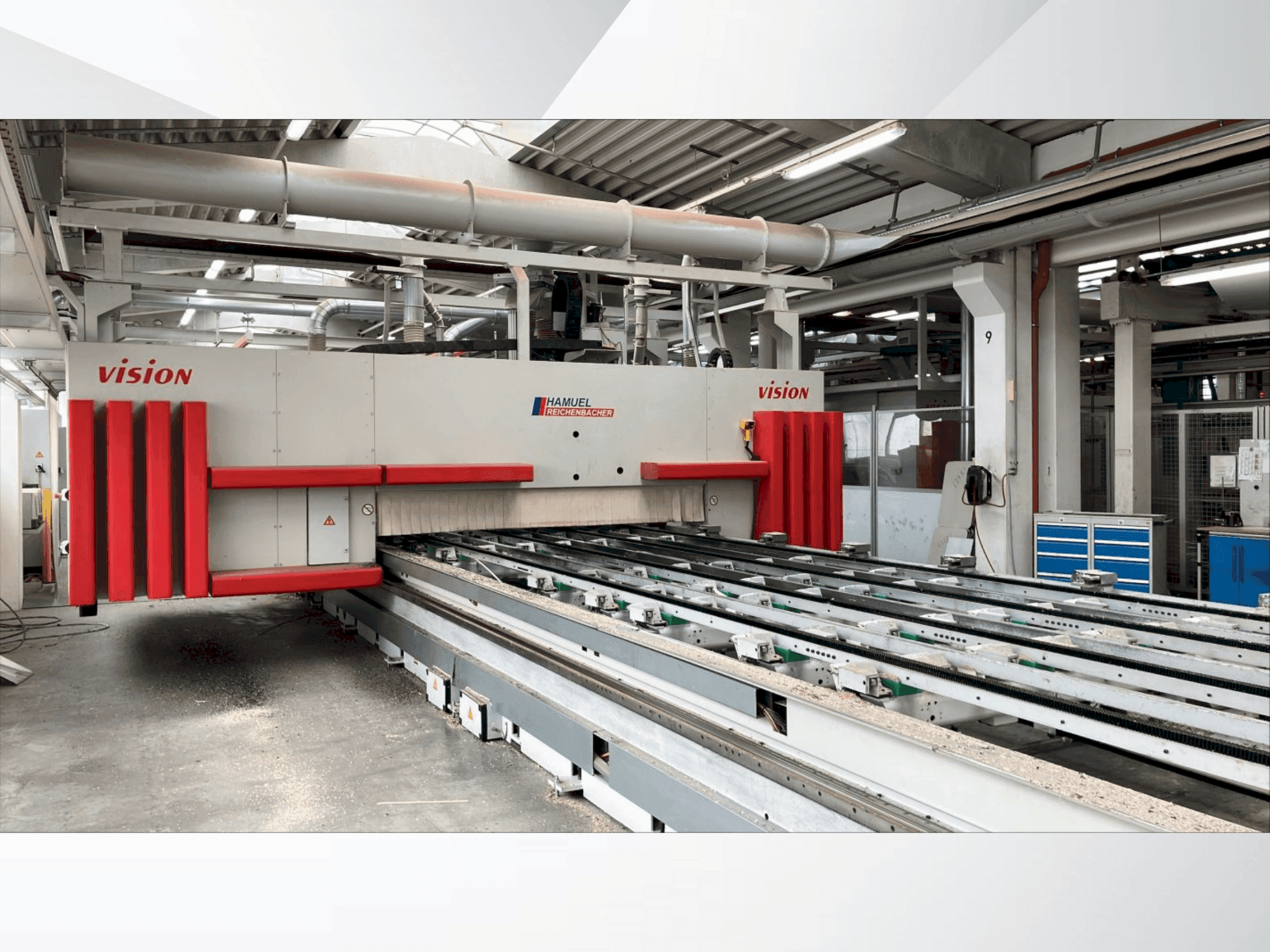 Вид станка Hamuel Reichenbacher VISION III-TT-L  спереди