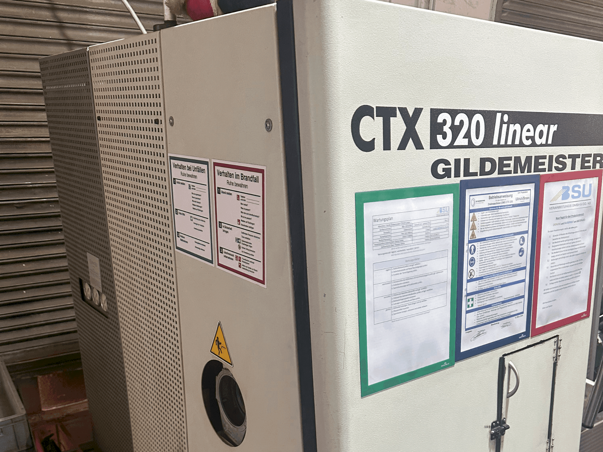 Вид станка DMG CTX 320 Linear V5  спереди