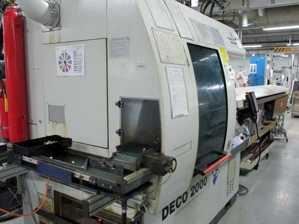 Вид  станка с Tornos-Bechler DECO 20  правой стороны