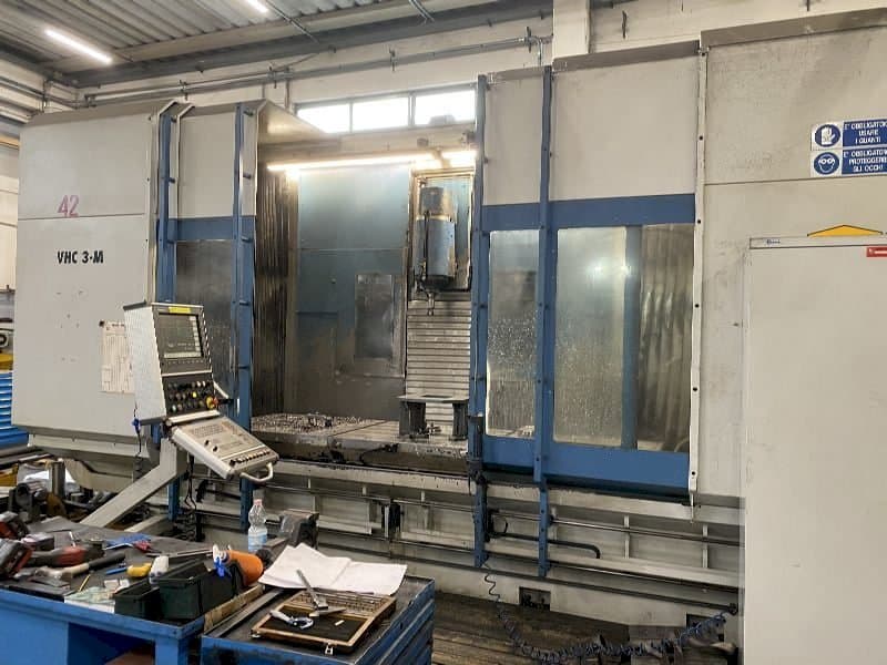 Вид станка AXA VHC 3M/2E  спереди