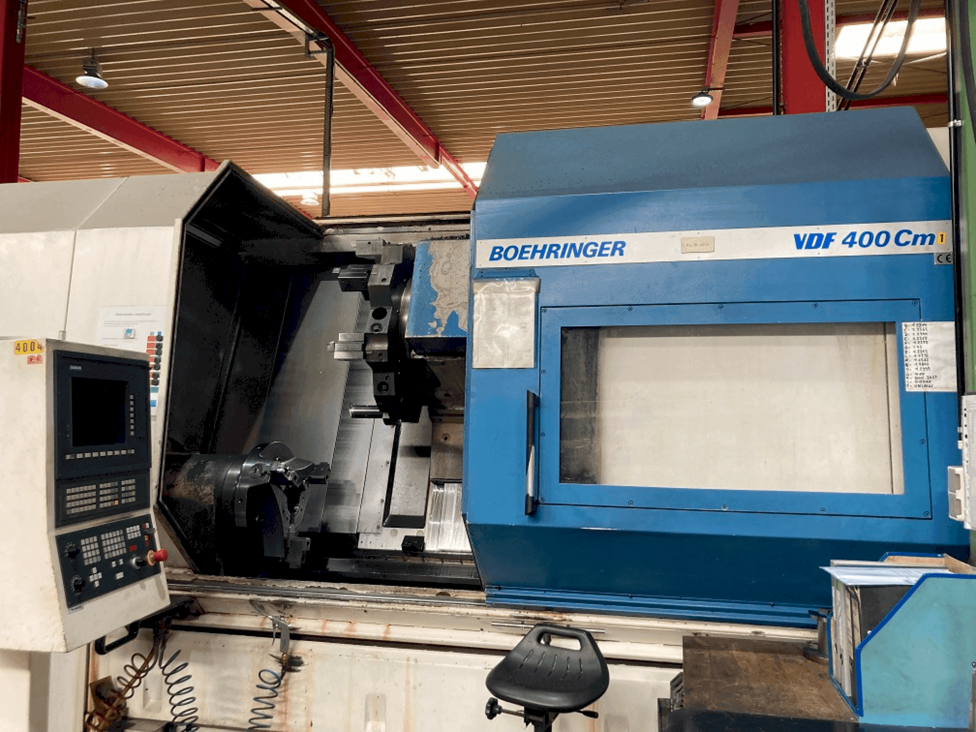 Вид станка BOEHRINGER C400  спереди