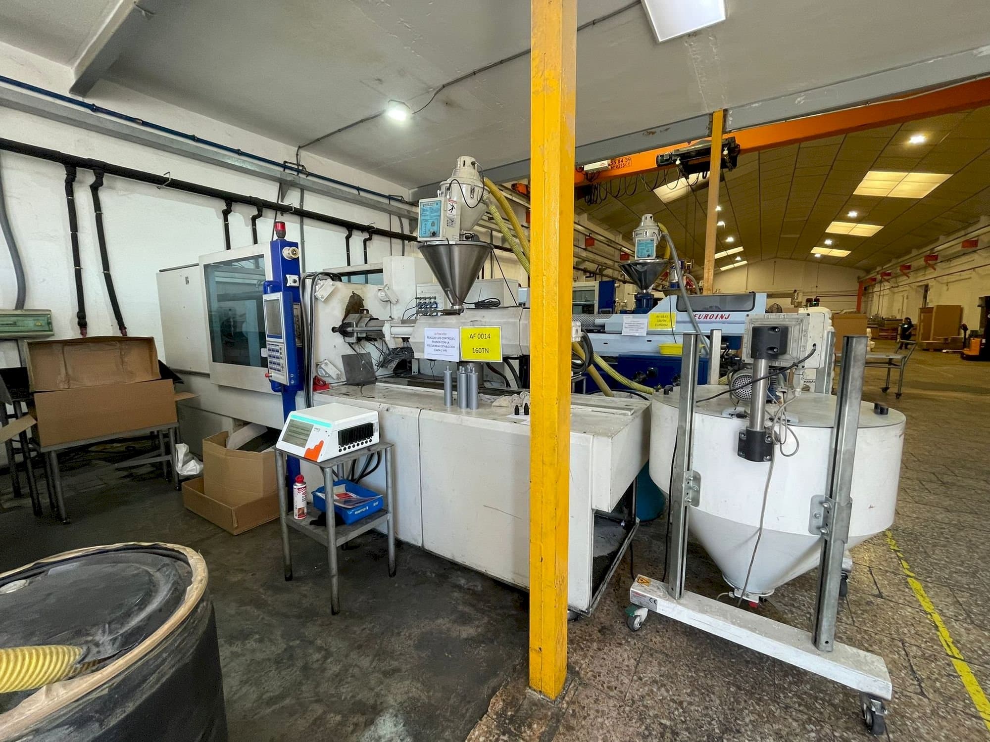 Вид станка Battenfeld HM 160/525 E  спереди