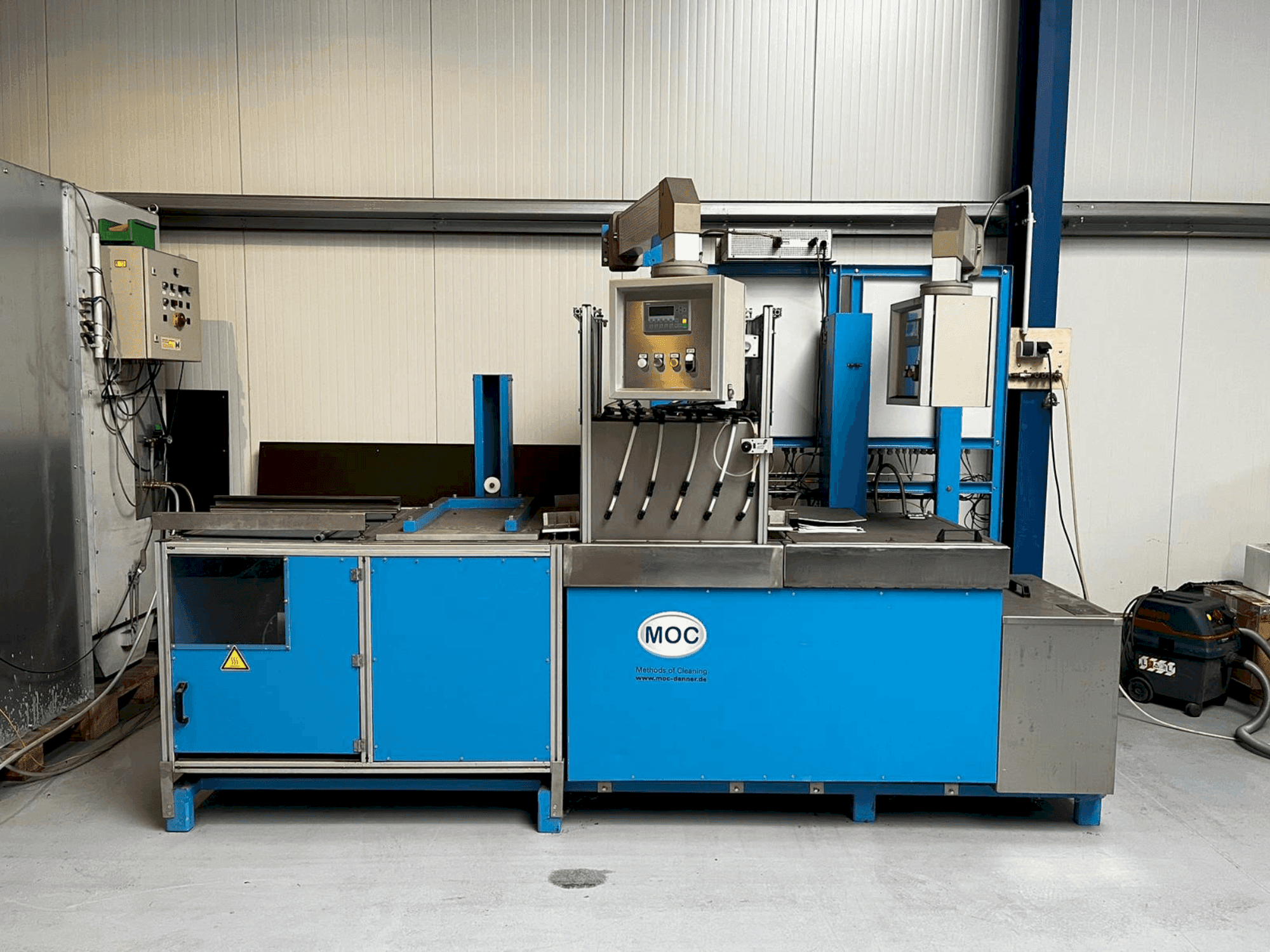 Вид станка MOC Danner S60  спереди