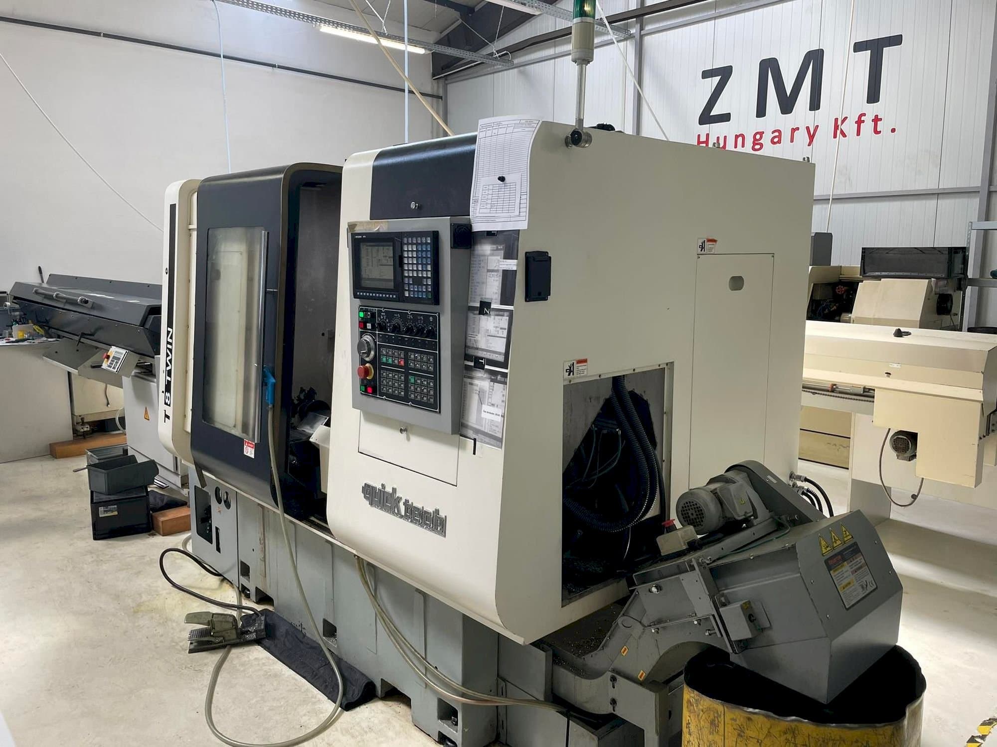 Вид станка Quick-Tech T8 Twin  спереди