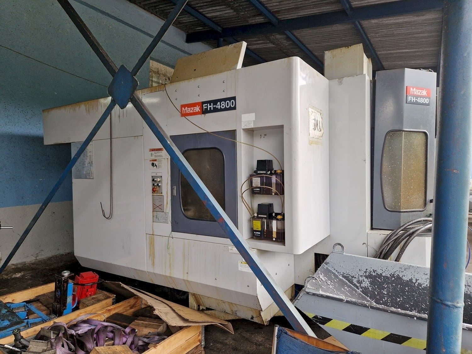 Вид станка Mazak   спереди