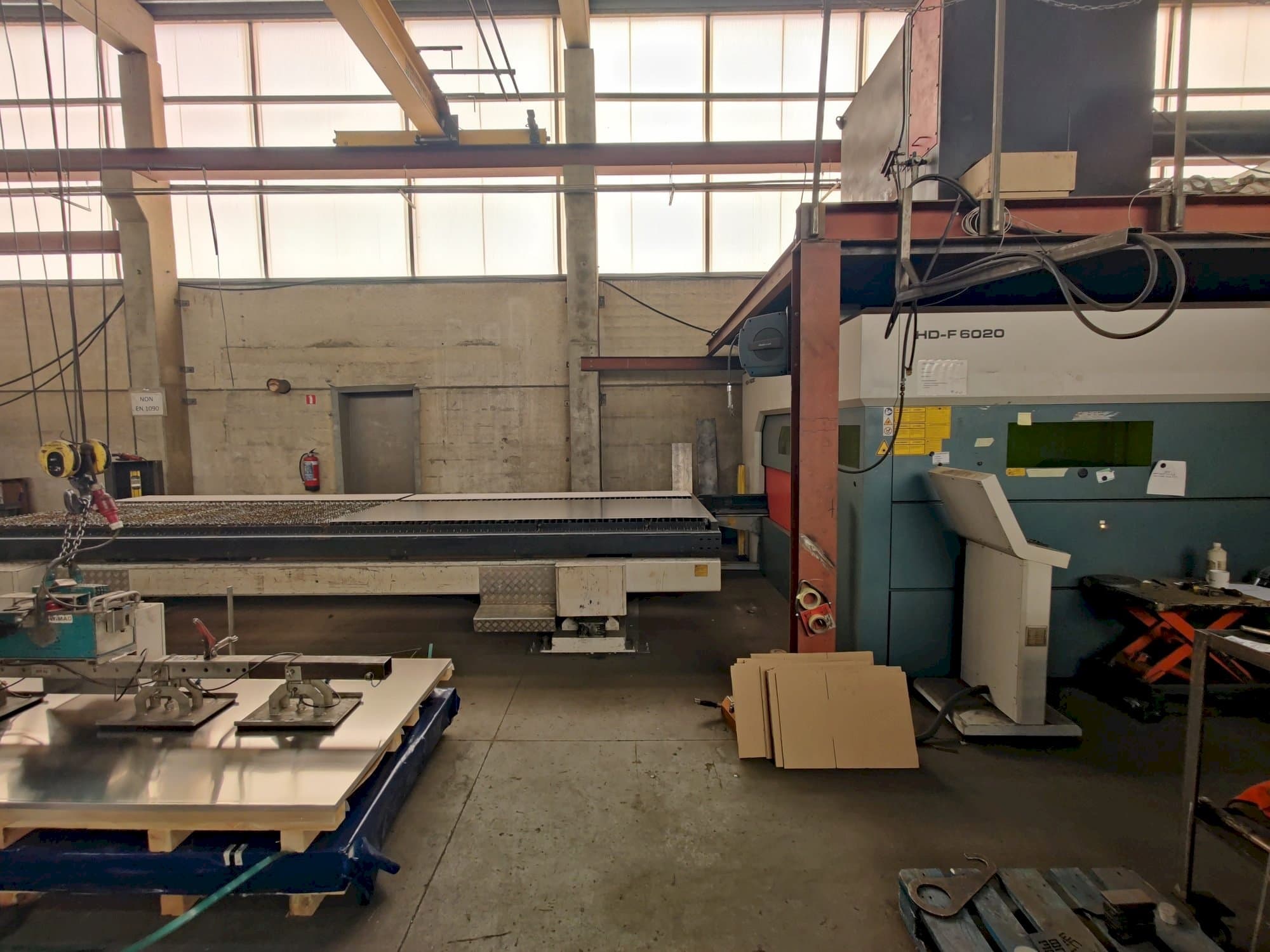 Вид станка Durma HD-F 6020 III  спереди