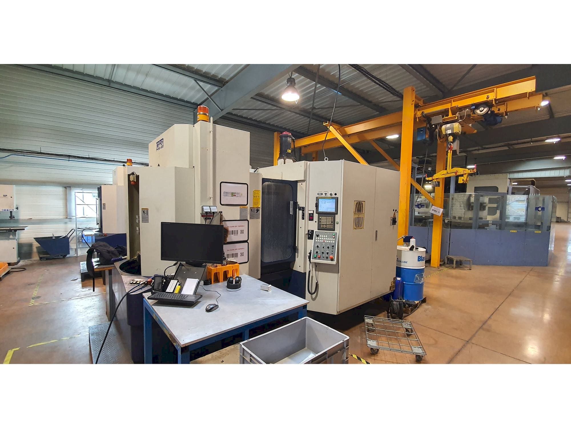 Вид станка Tongtai H400  спереди