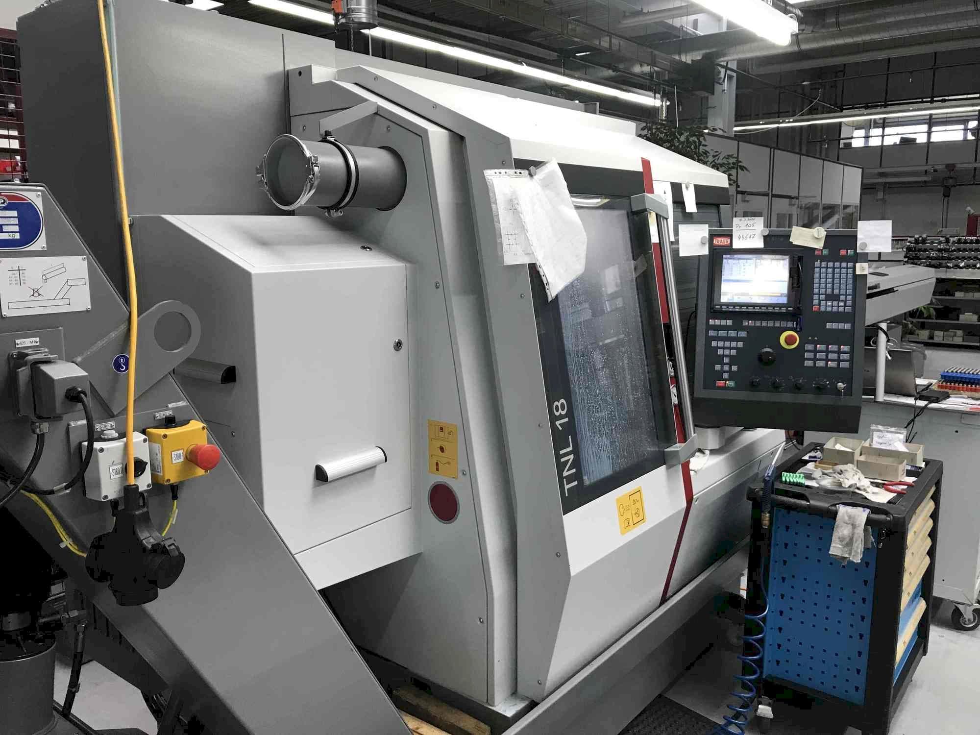 Вид станка TRAUB TNL 18-9P  спереди