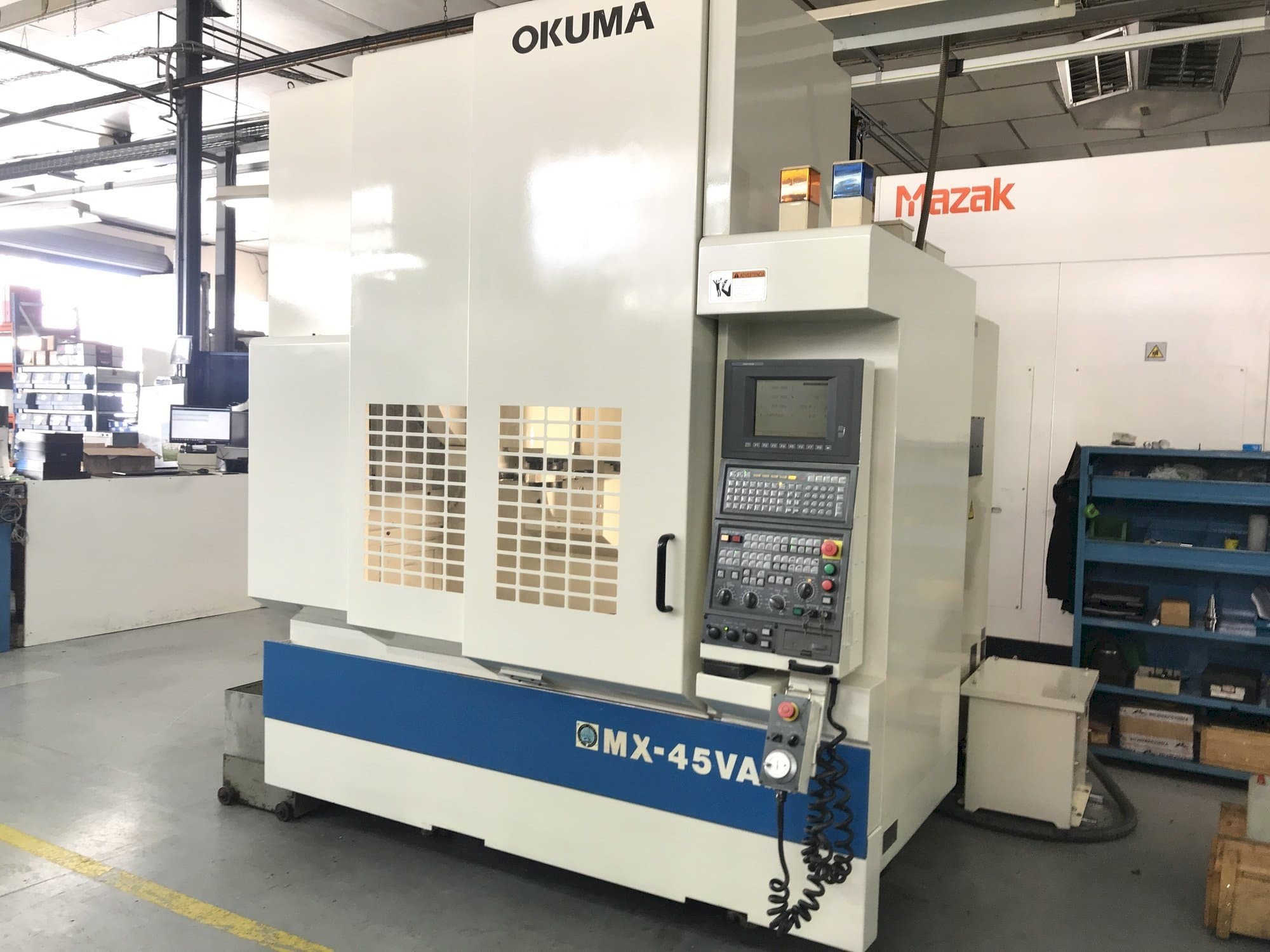Вид станка Okuma Mx-45VAE  спереди