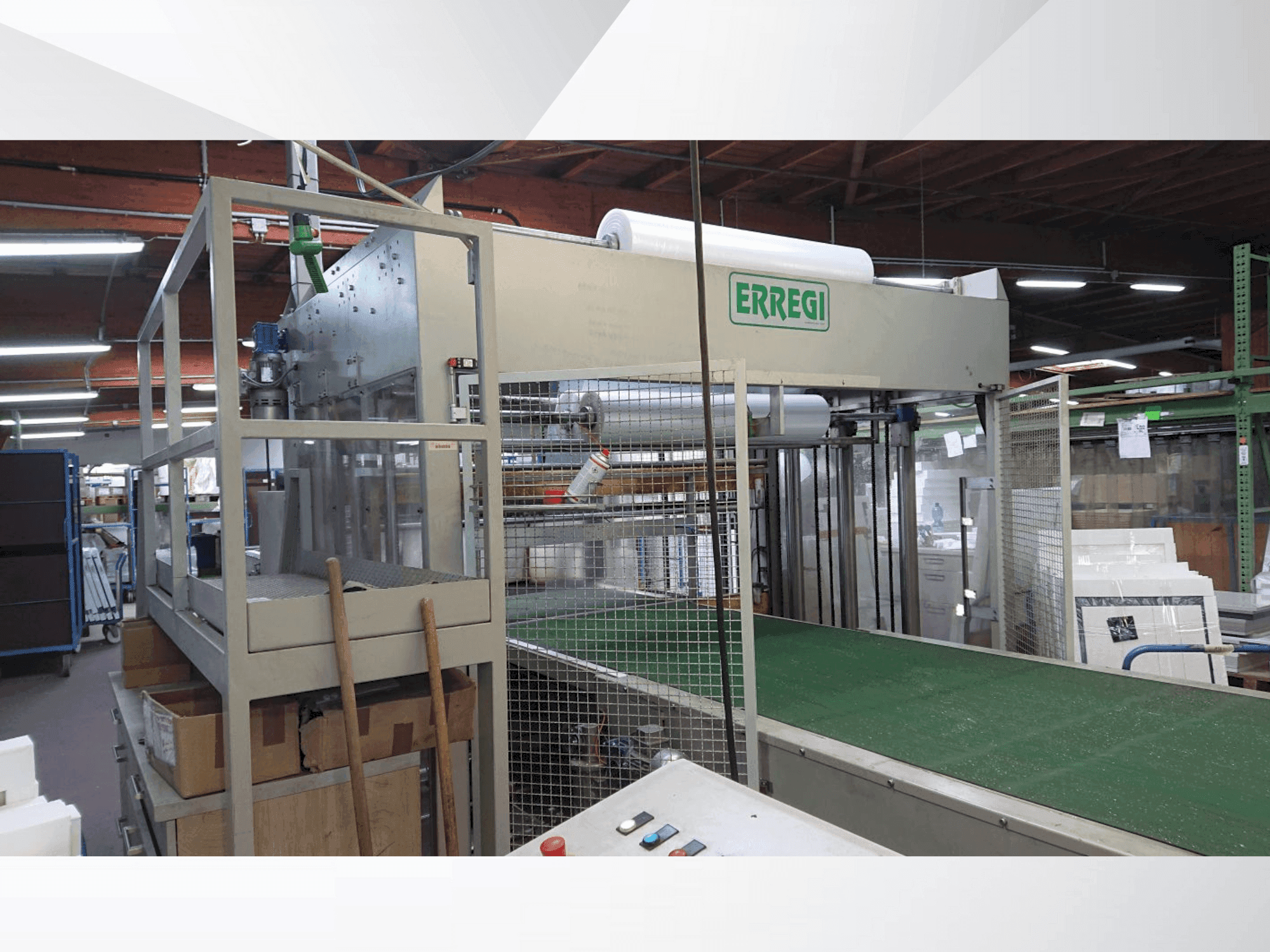 Вид станка ERREGI LINE ERREGI  спереди