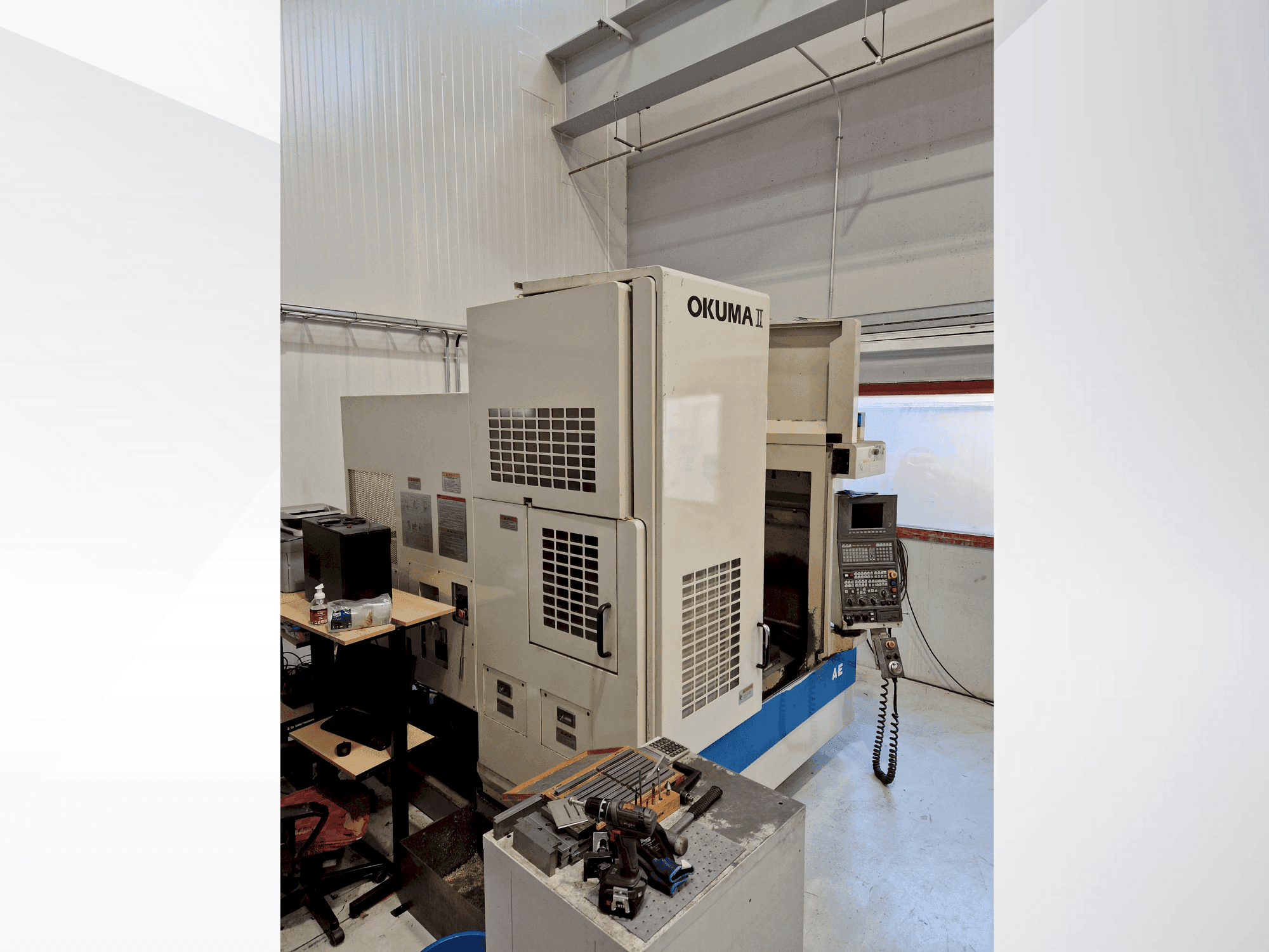 Вид станка Okuma MX-45 VAE (1996)  спереди