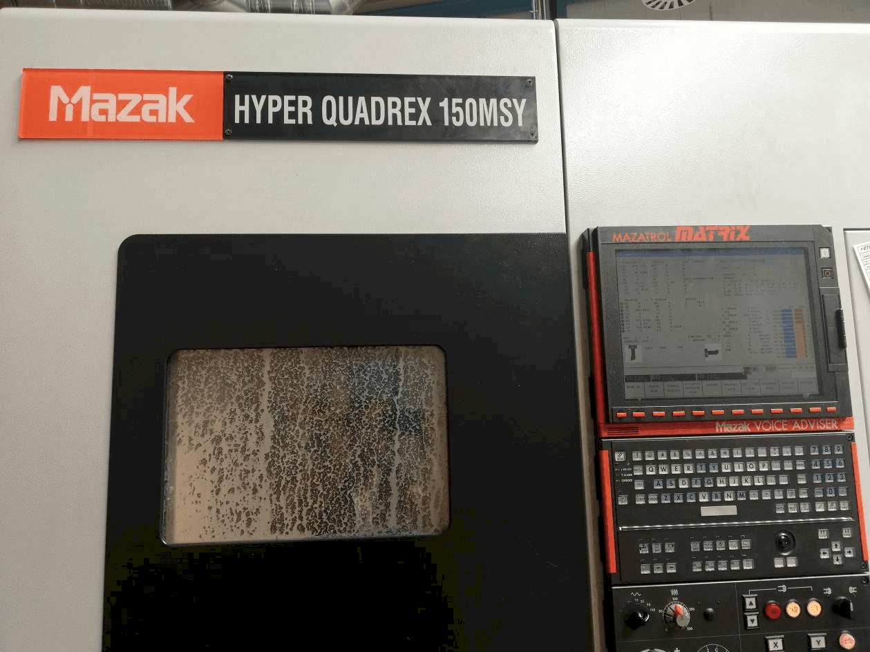 Вид станка Mazak HYPER QUADREX 150MSY  спереди