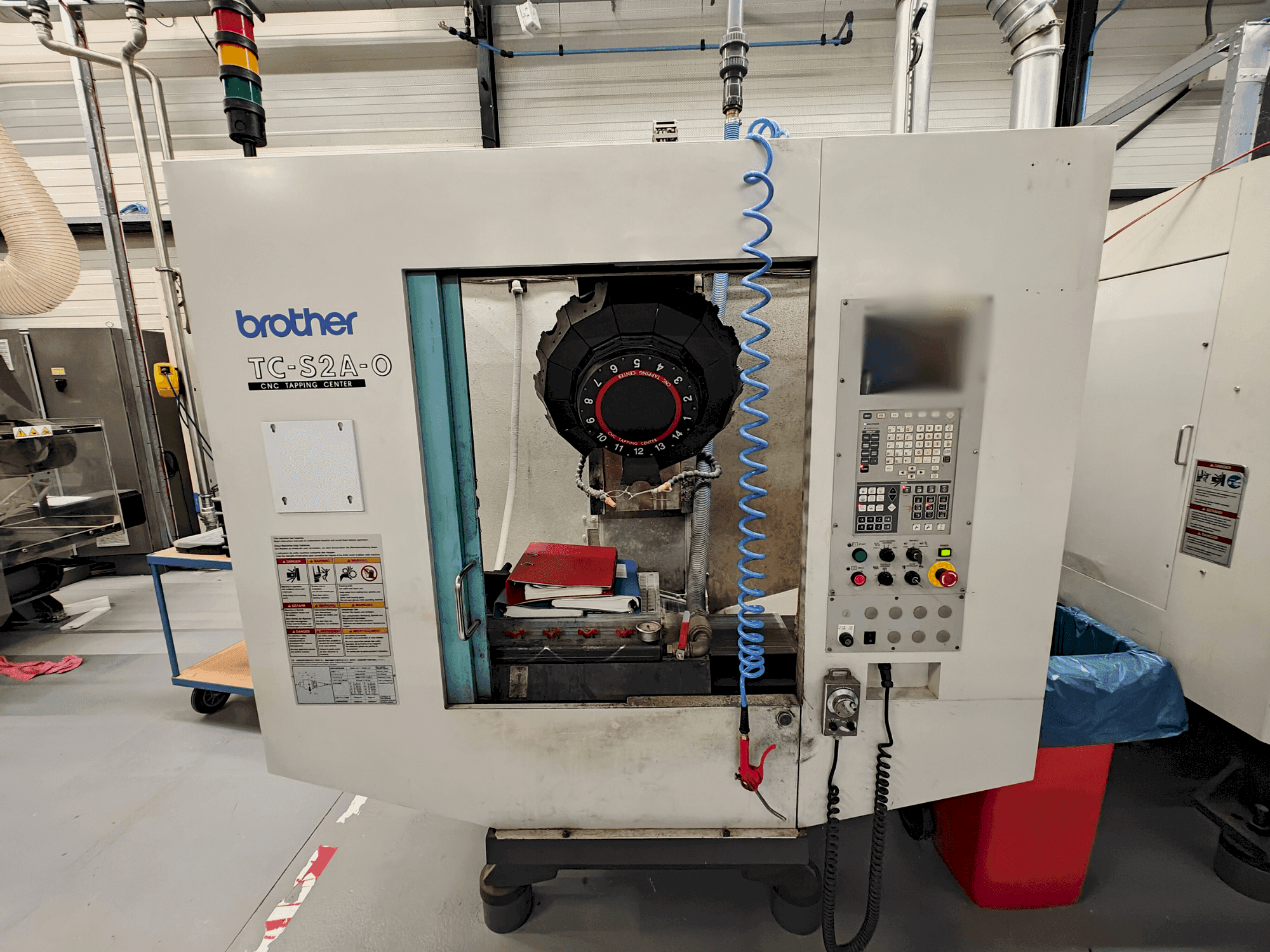 Вид станка Brother C-S2A-O  спереди