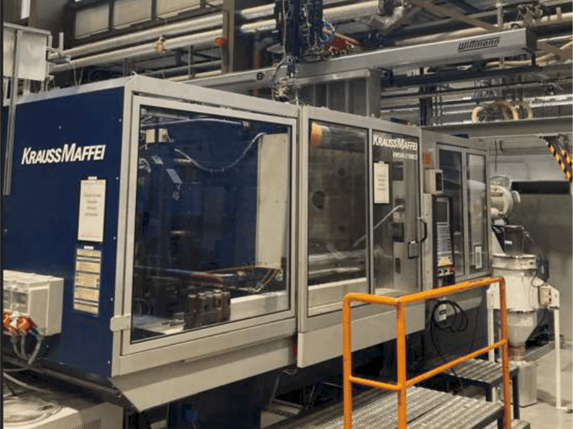 Вид станка Krauss Maffei KM 500-2700 C2  спереди