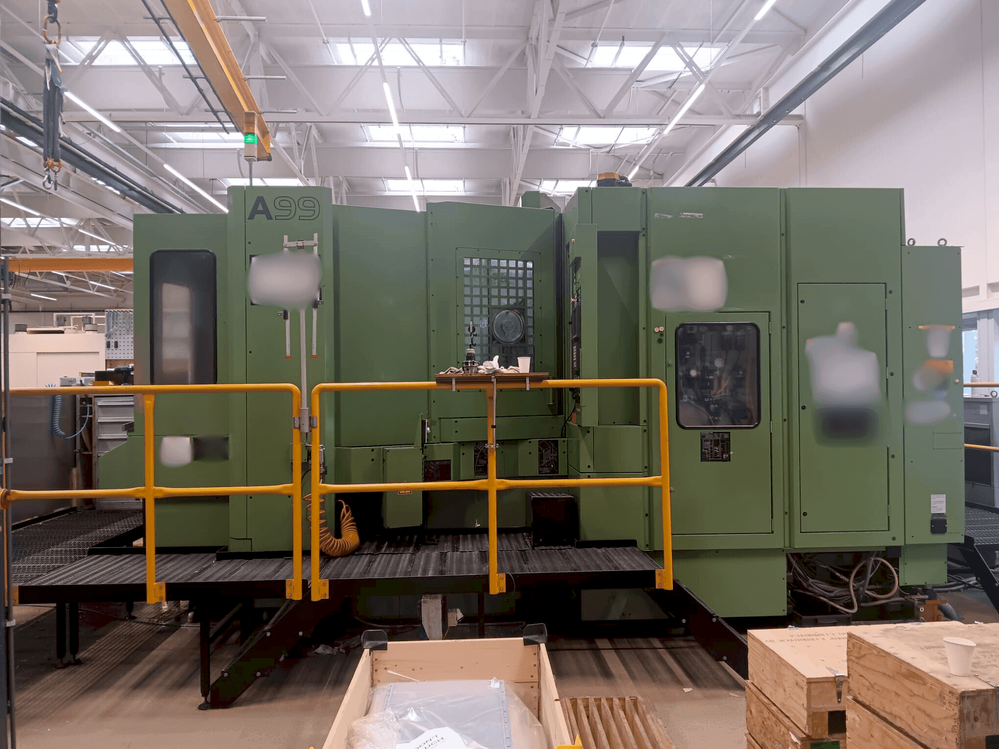 Вид станка Makino A99-A188  спереди