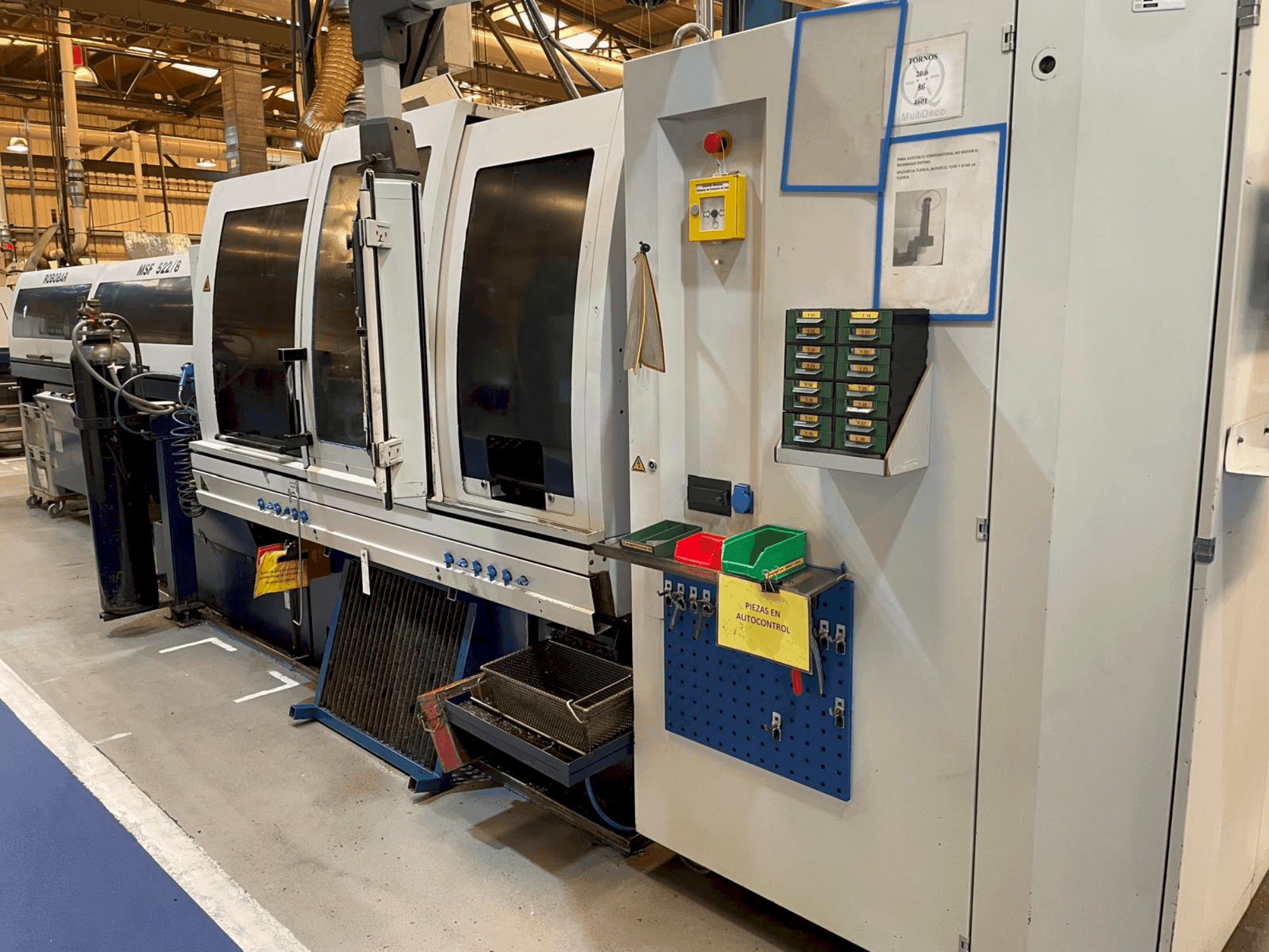 Вид станка TORNOS MultiDeco 20-8b  спереди