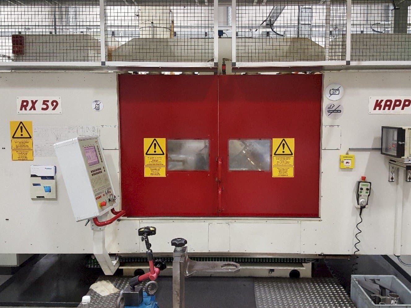 Вид станка Kapp RX59  спереди