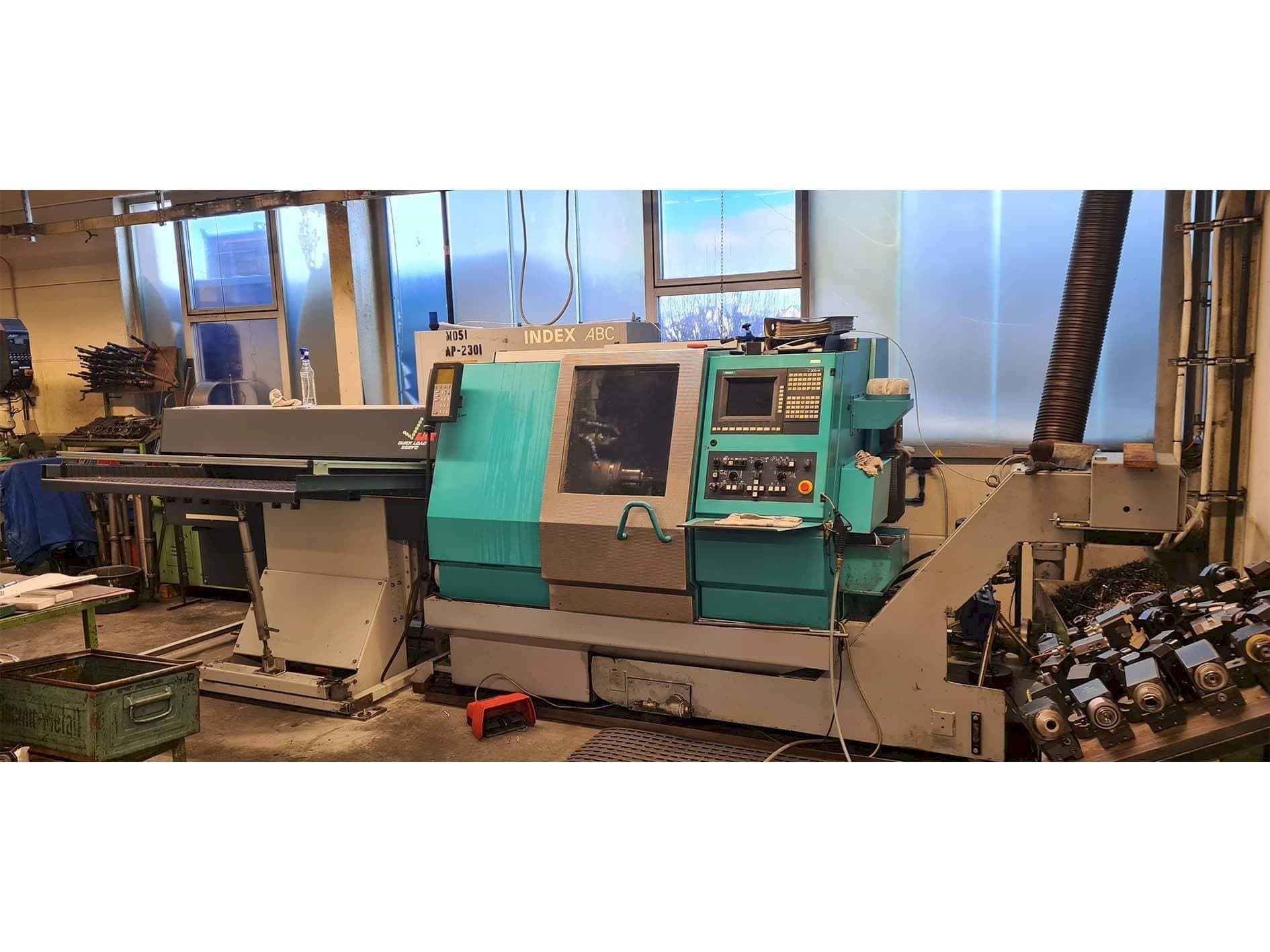 Вид станка Index ABC  спереди