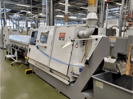 Вид станка TRAUB TNC 65 DGY  спереди