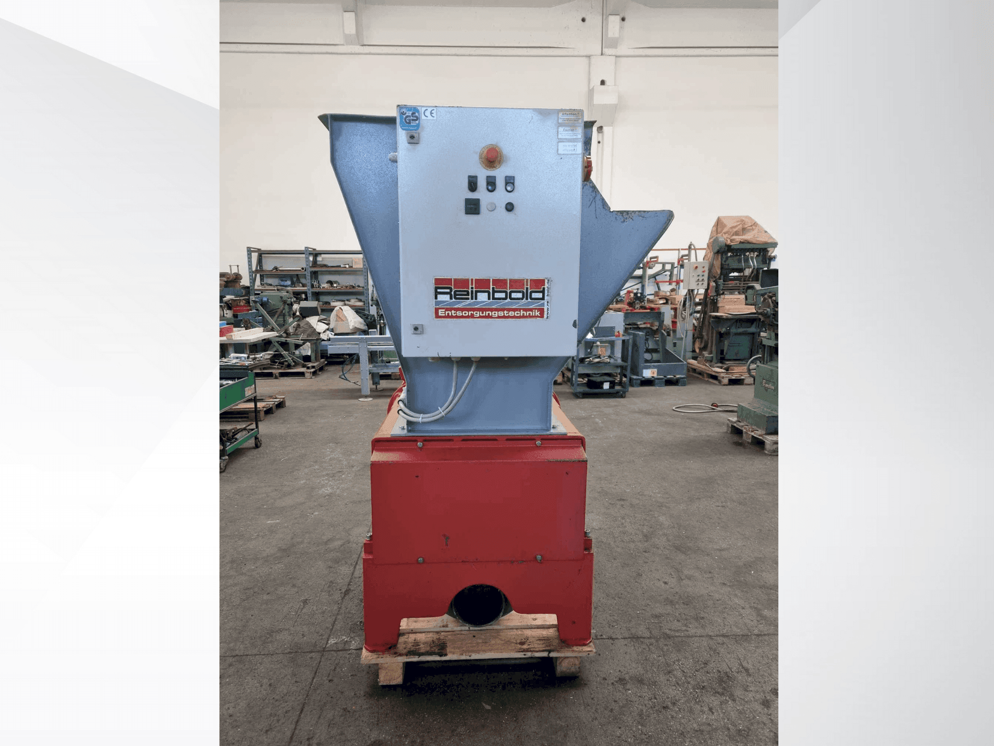 Вид станка REINBOLD RMZ 500  спереди