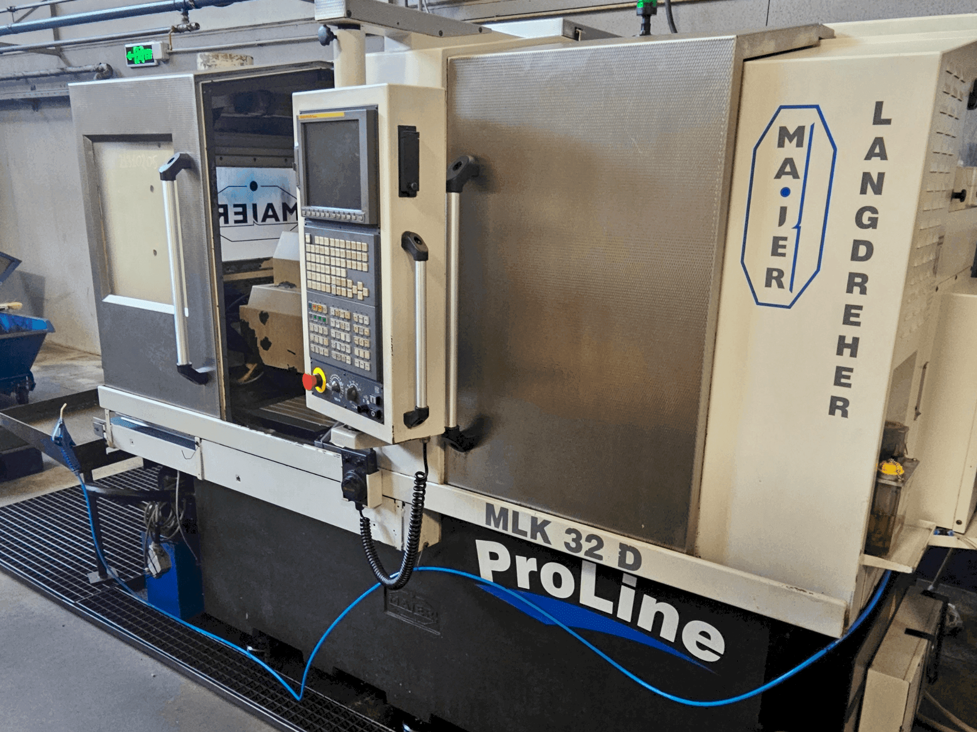 Вид станка Maier MLK 32D  спереди