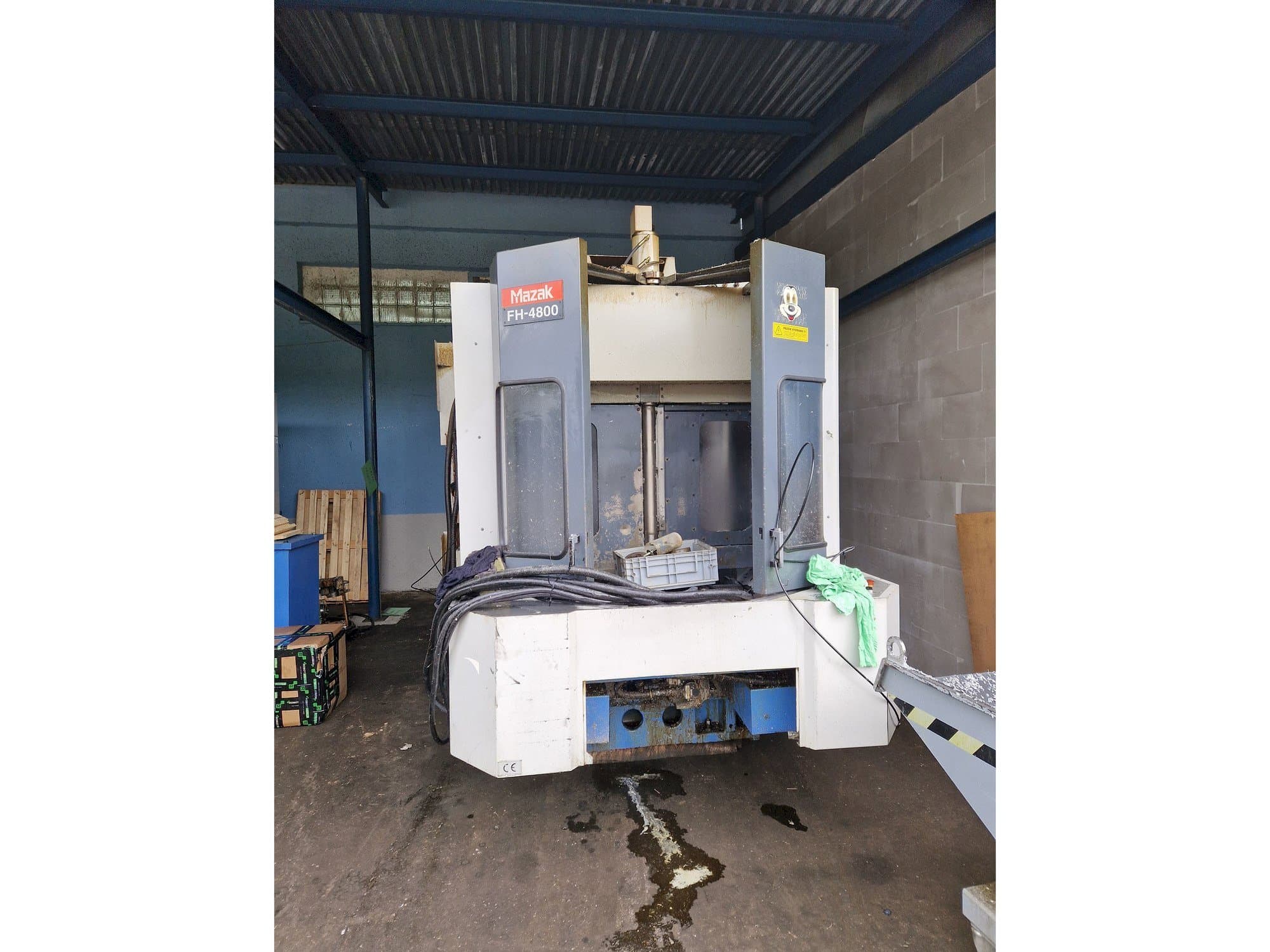 Вид станка Mazak FH-4800  спереди