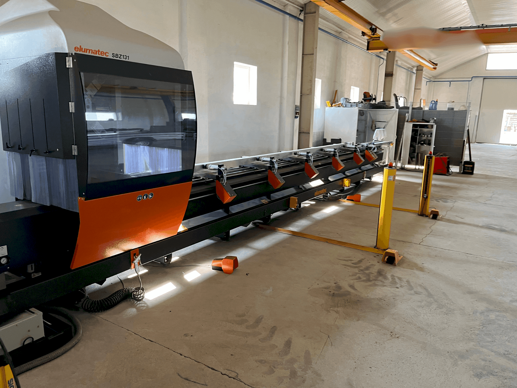 Вид станка Elumatec SBZ 131  спереди