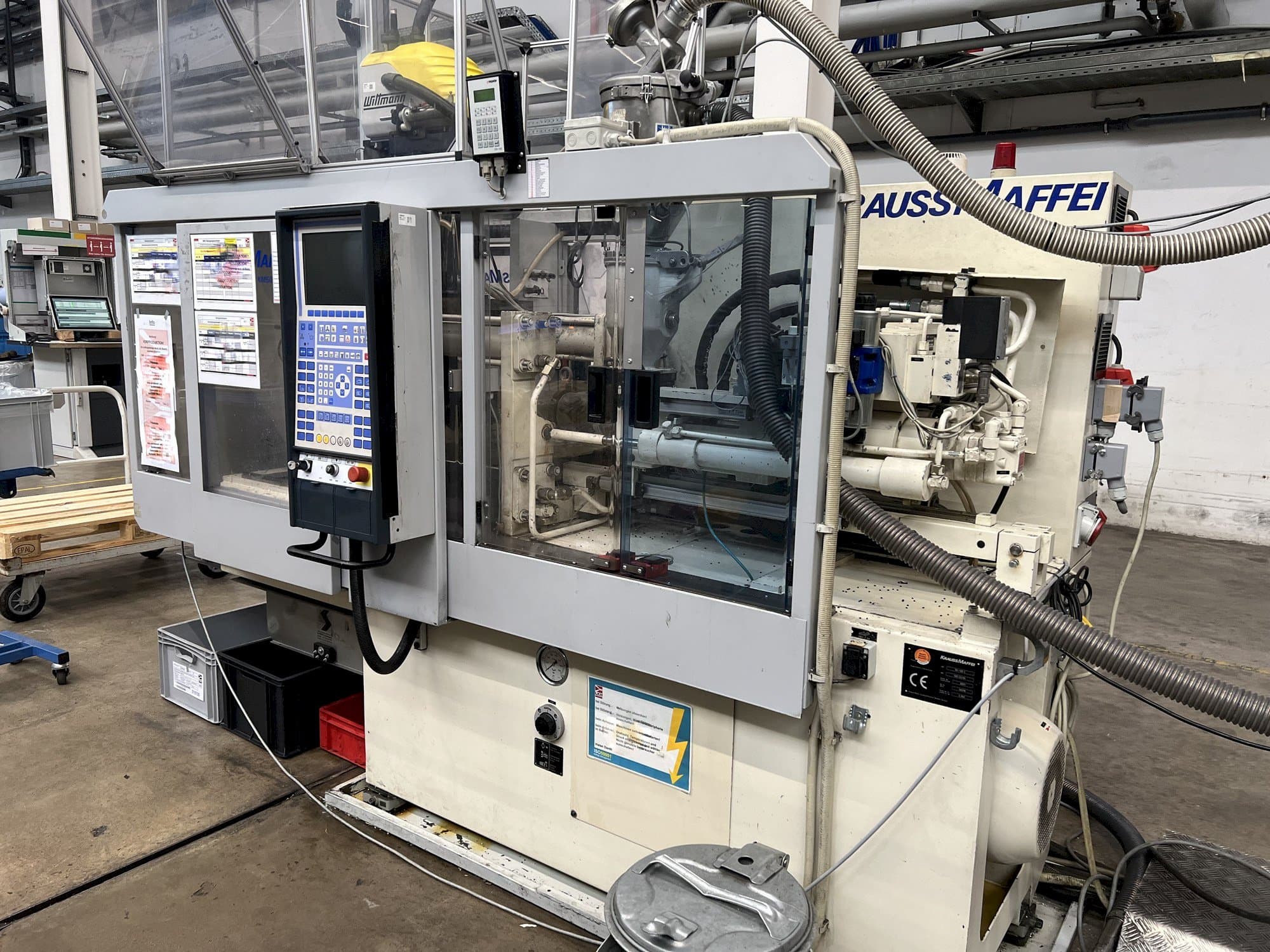 Вид станка Krauss Maffei KM 50-125 C1  спереди