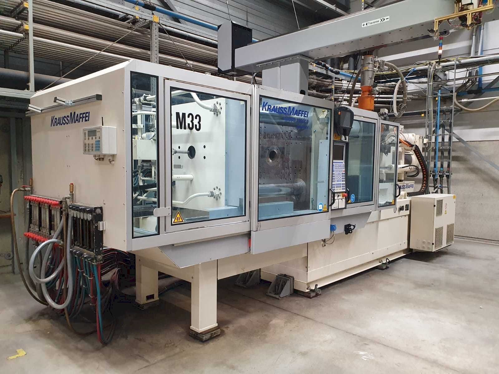 Вид станка Krauss Maffei 280-1900 C3  спереди
