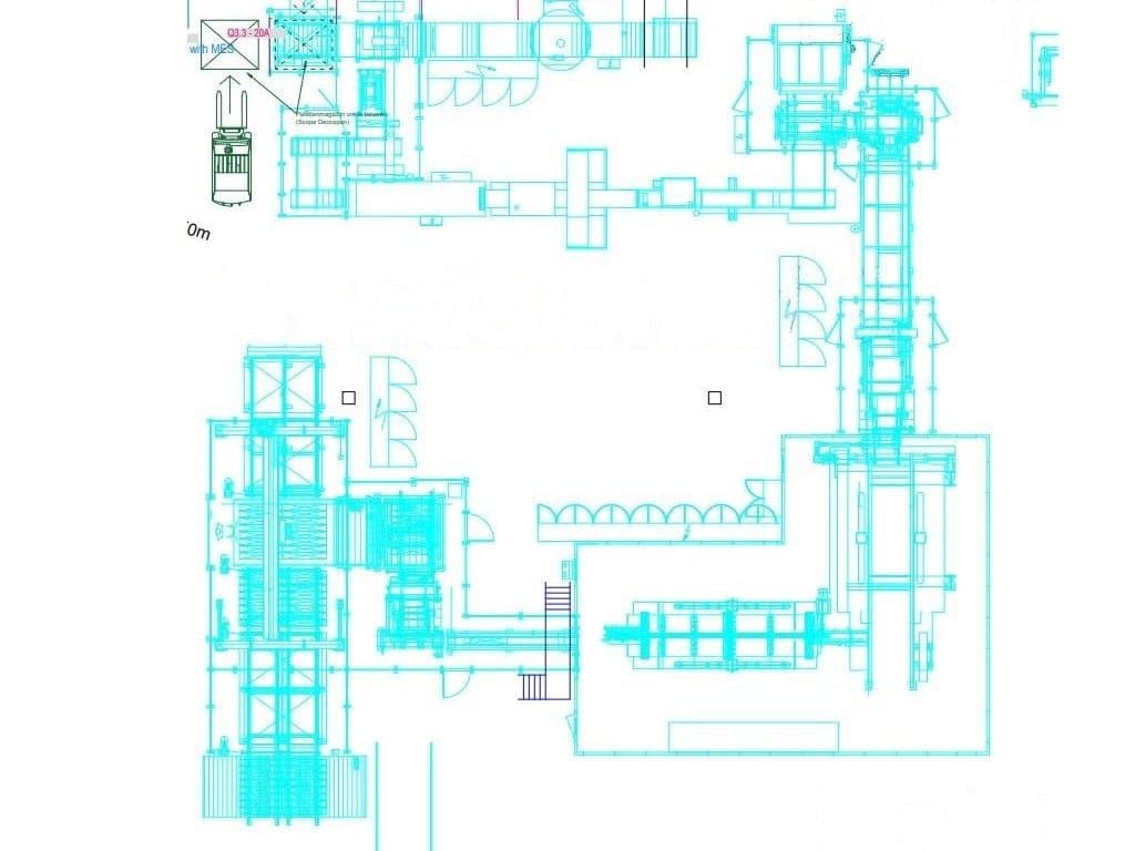 Вид станка TORWEGGE TG2 Parquet production line  спереди