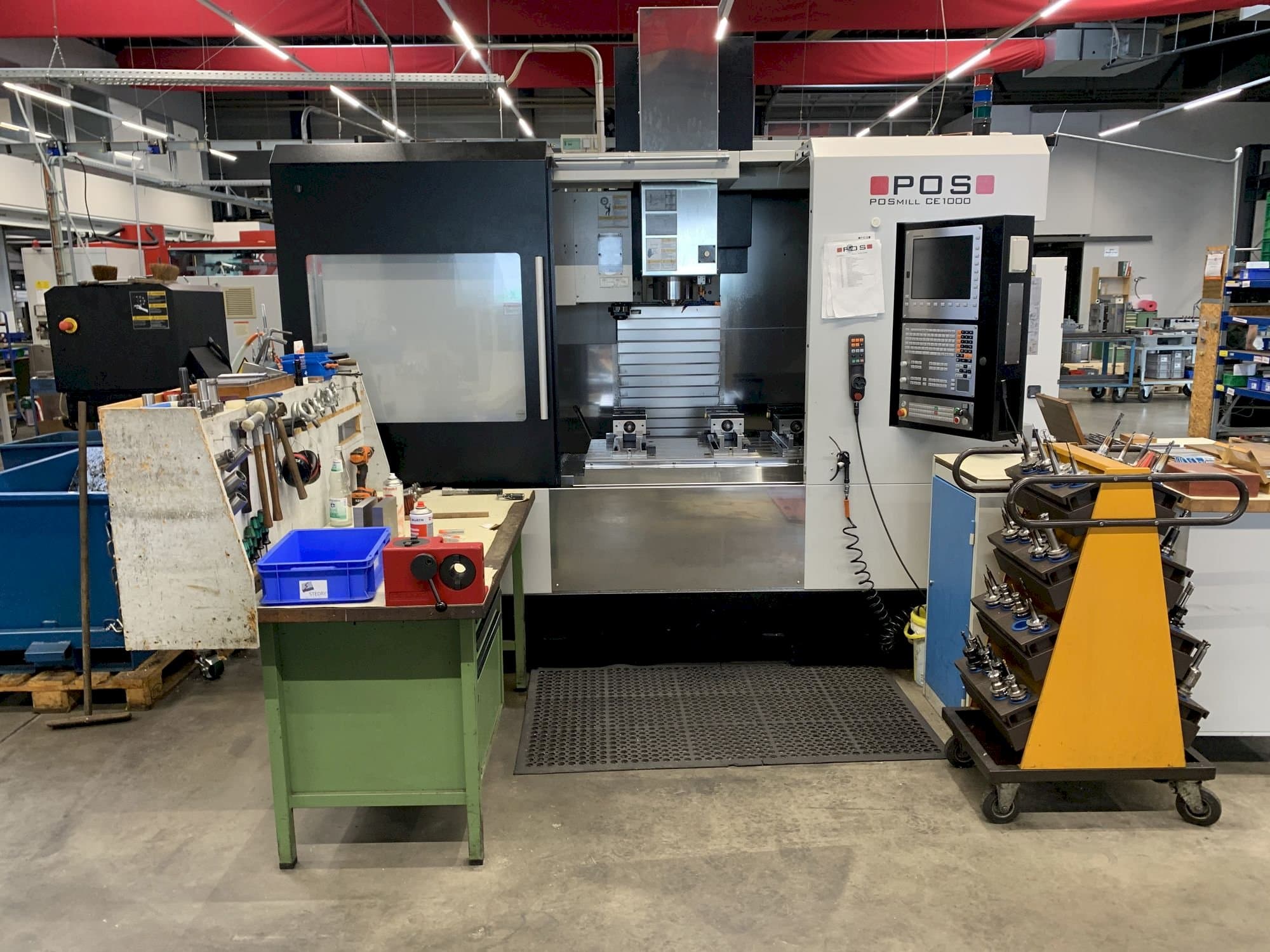 Вид станка POSmill CE 1000  спереди