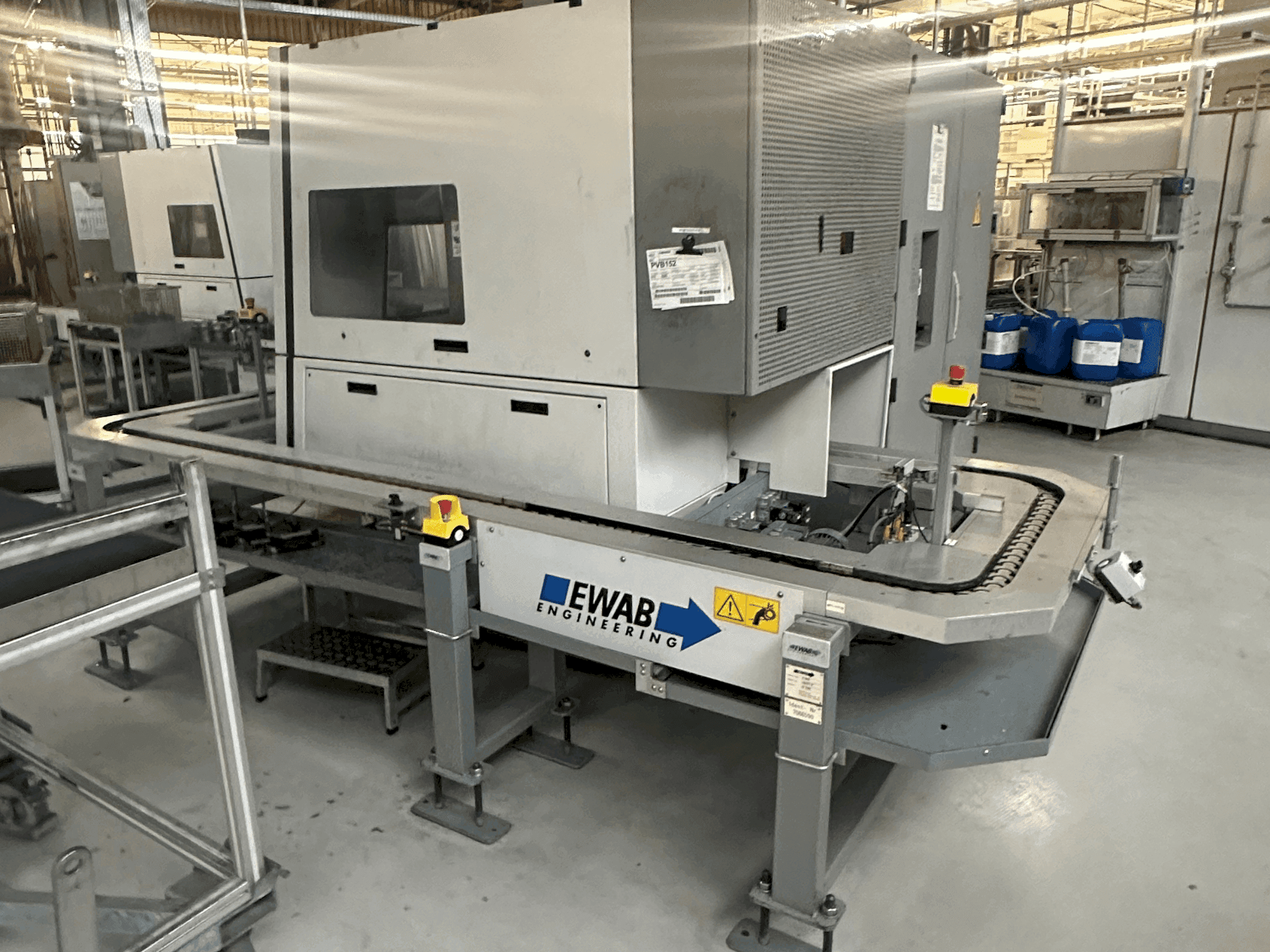 Вид станка DMG Gildemeister CTV 250  спереди