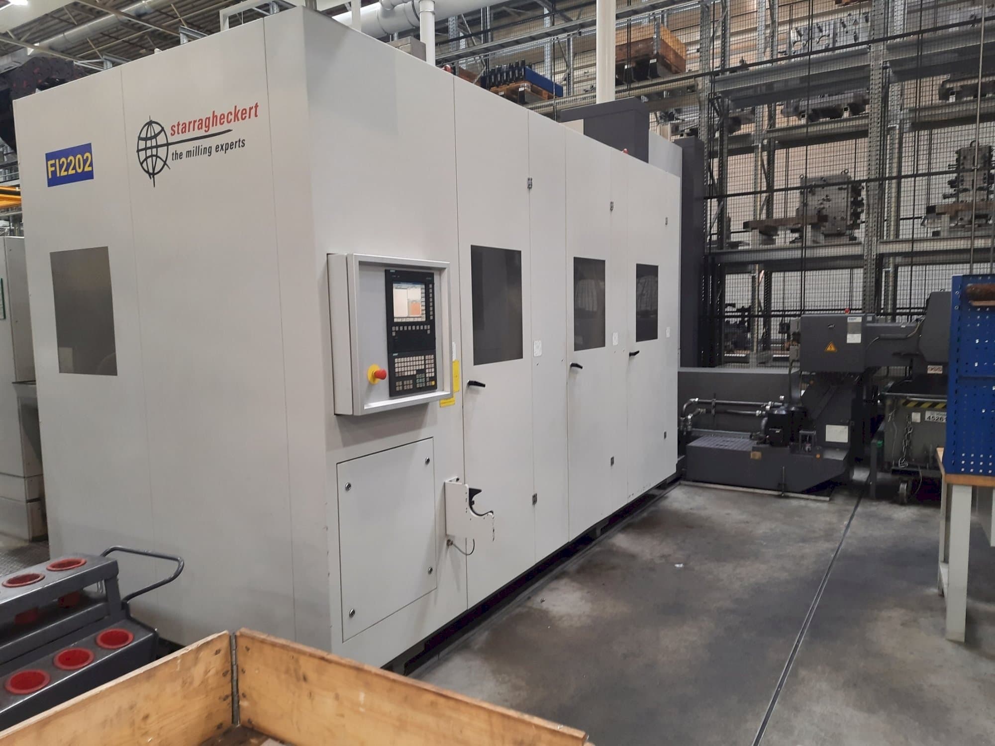 Вид станка Heckert HEC 1000  спереди