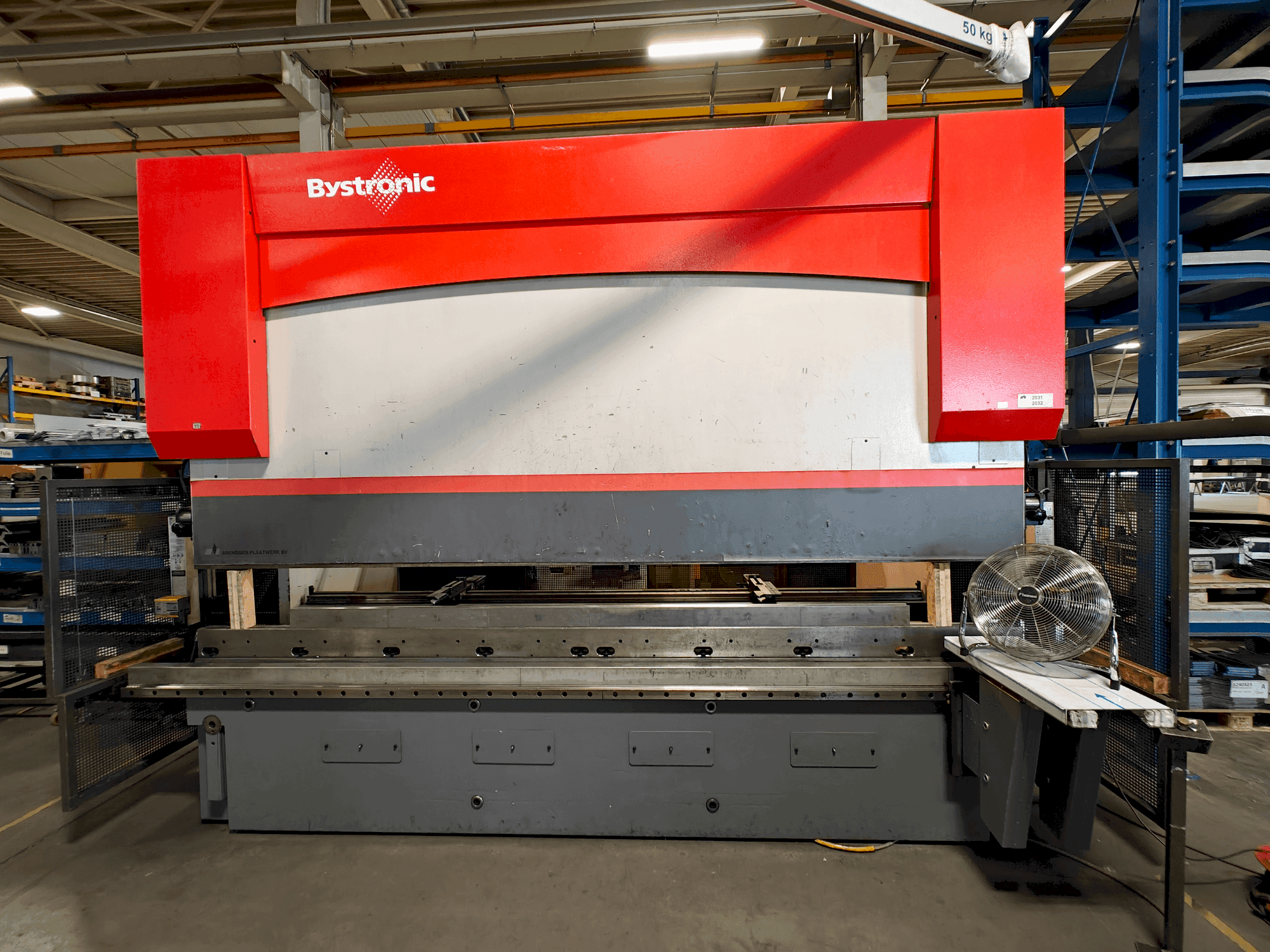 Вид станка Bystronic PR 200x4100  спереди