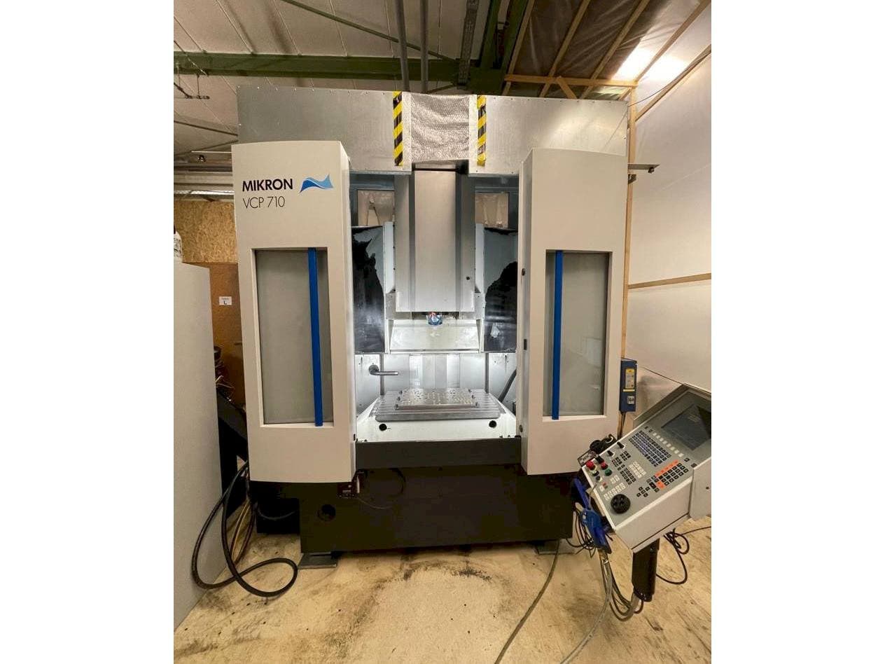 Вид станка MIKRON VCP 710  спереди
