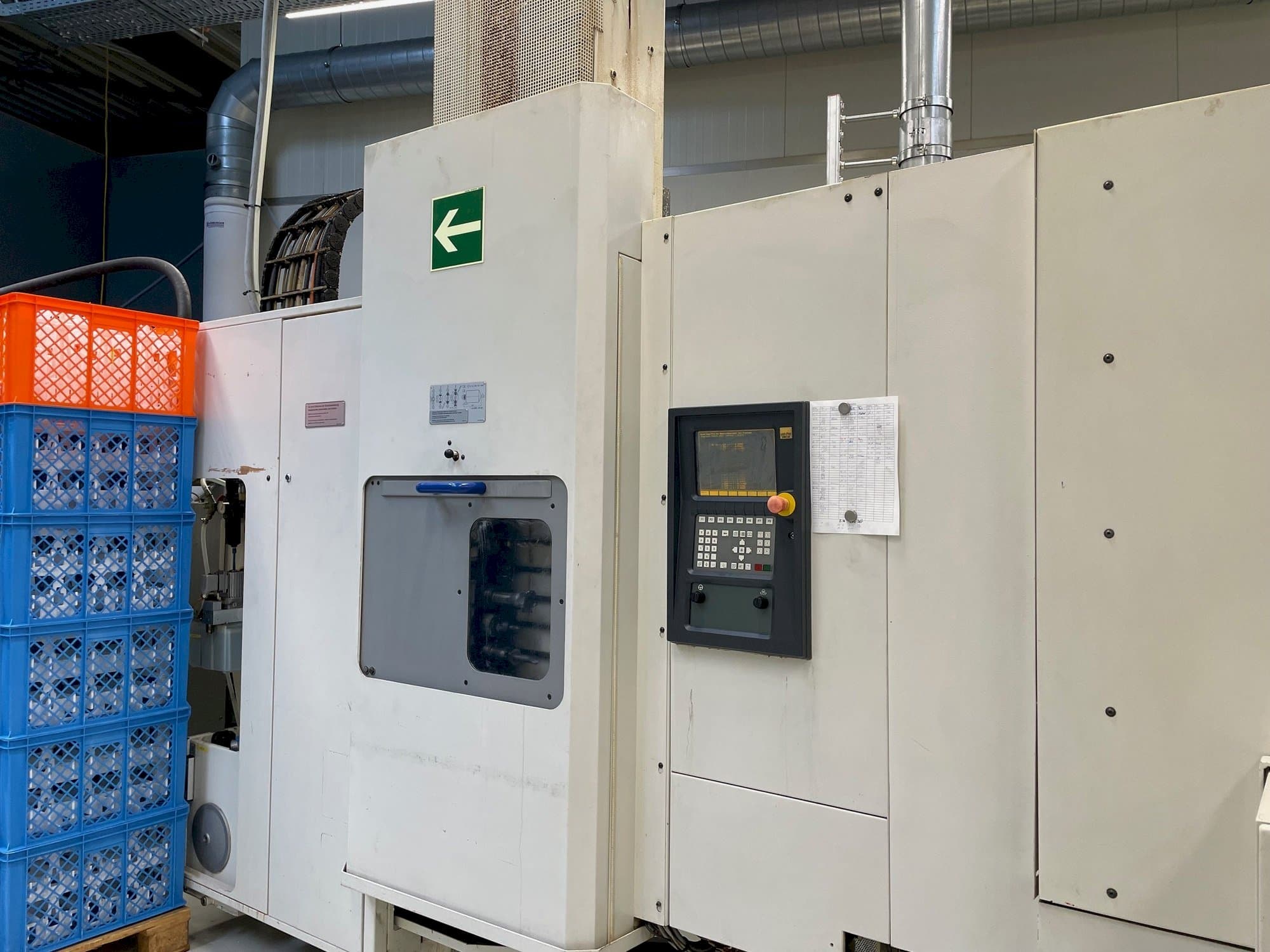 Вид станка HELLER MC 16  спереди