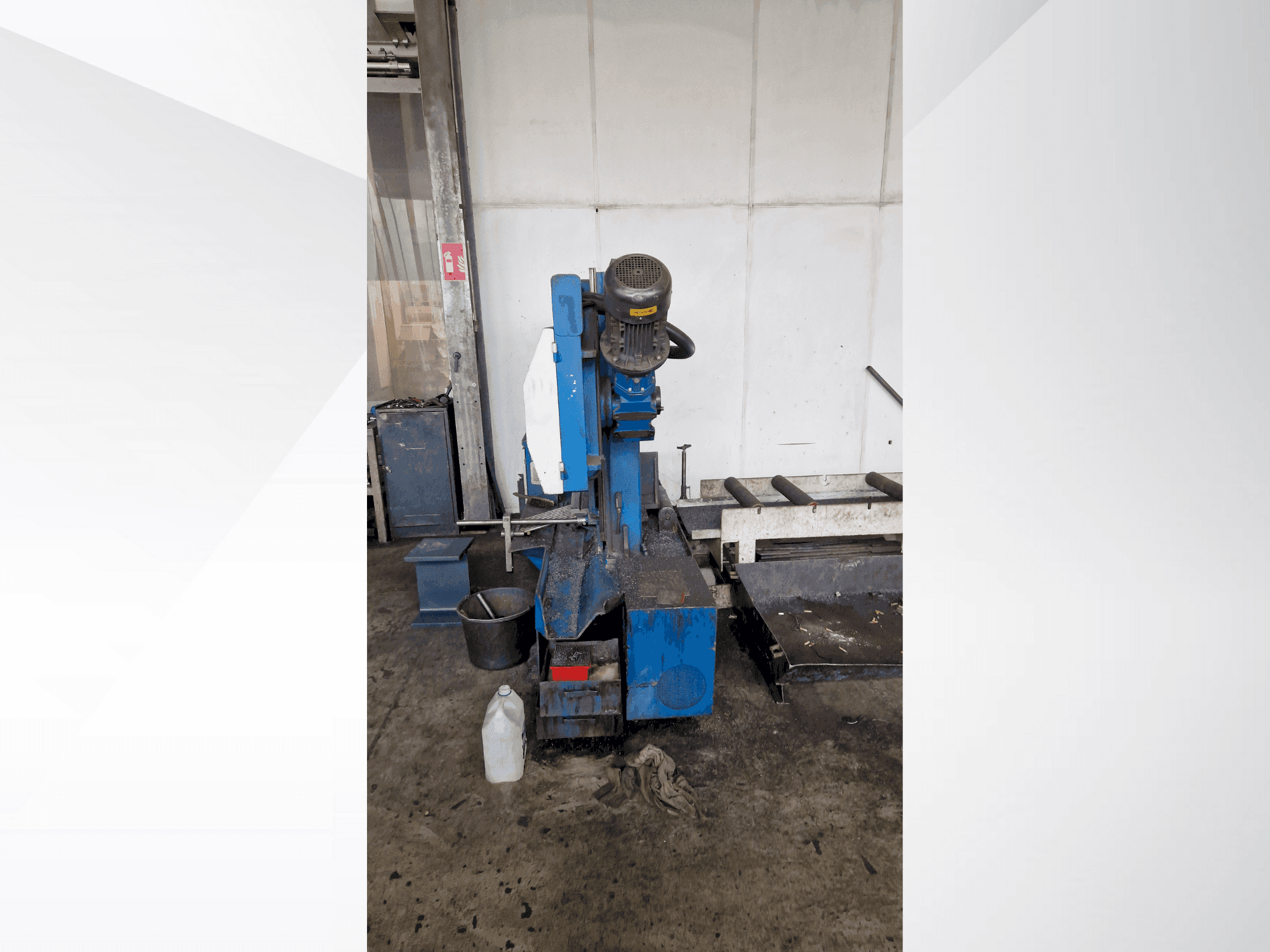 Вид станка KNUTH HB 460 L  спереди