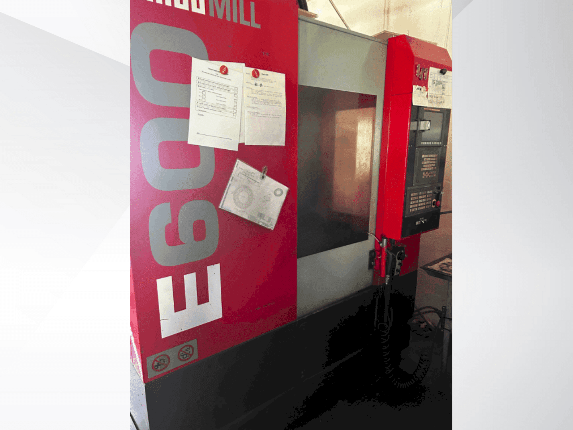 Вид станка EMCO E600  спереди