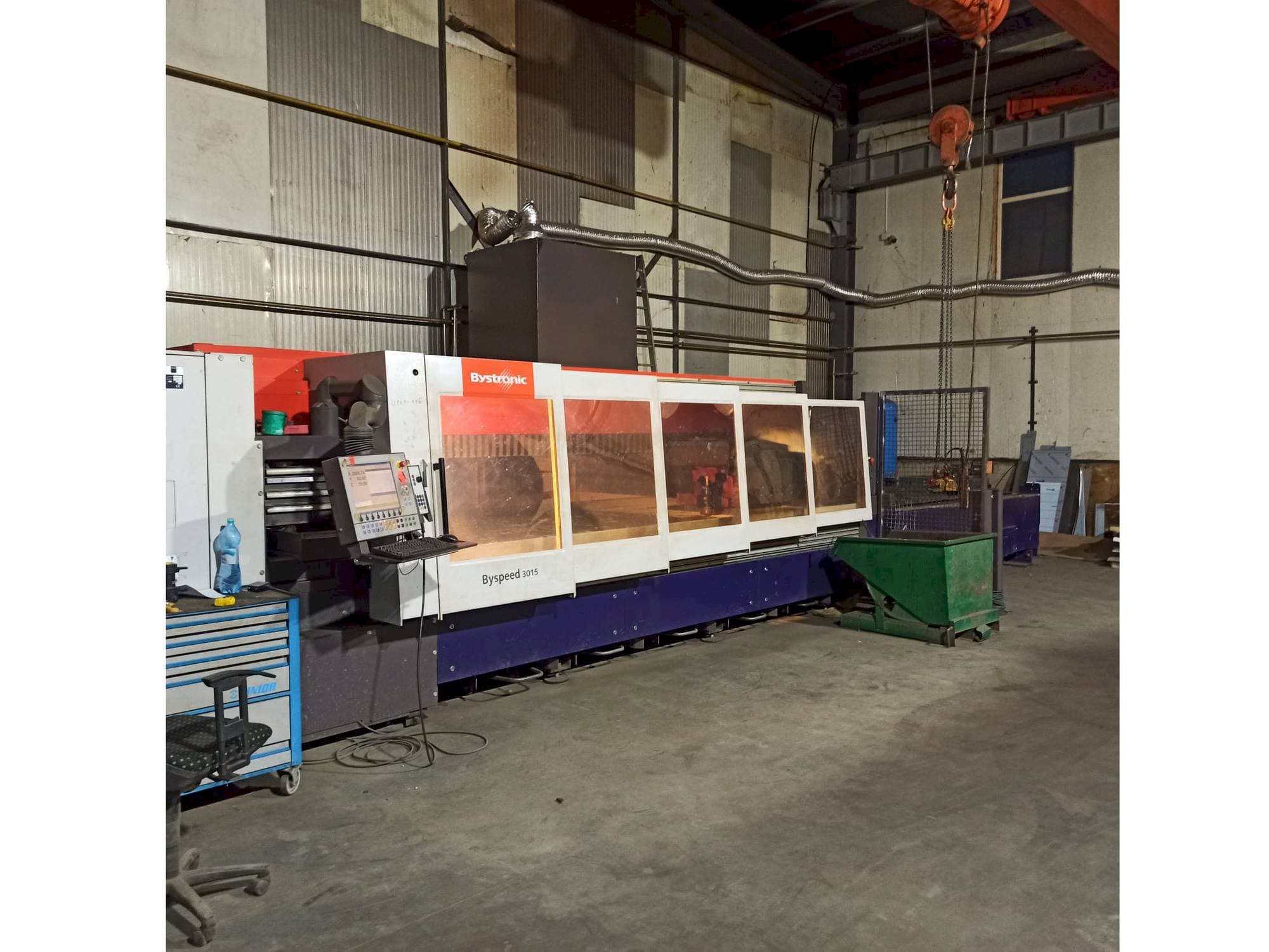 Вид станка Bystronic BySpeed 3015  спереди