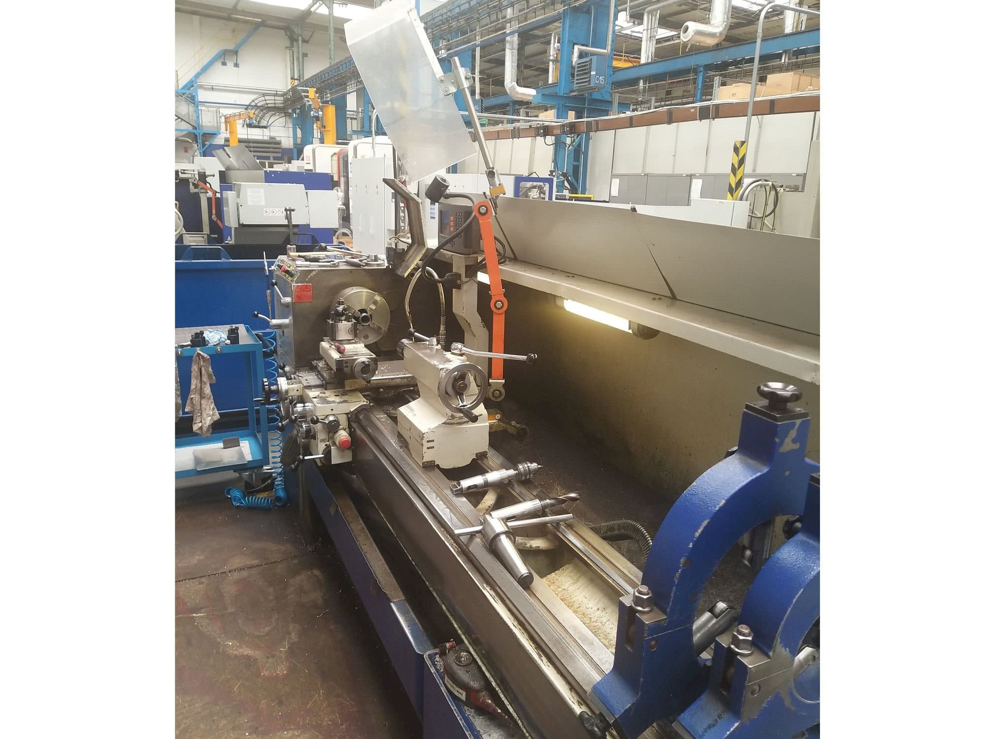 Вид  станка с Weiler DA 260 AC  правой строны